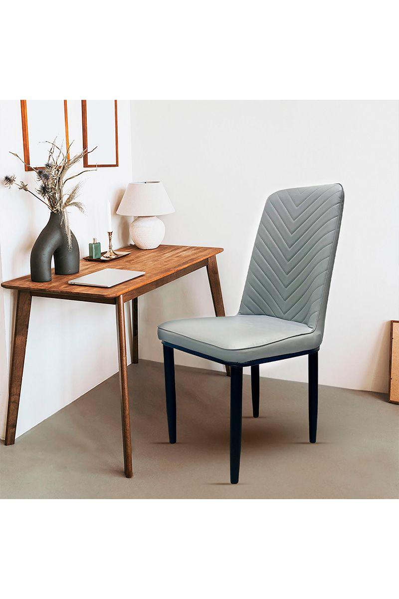 Pack 4 Silla Comedor Serenova Gris-6
