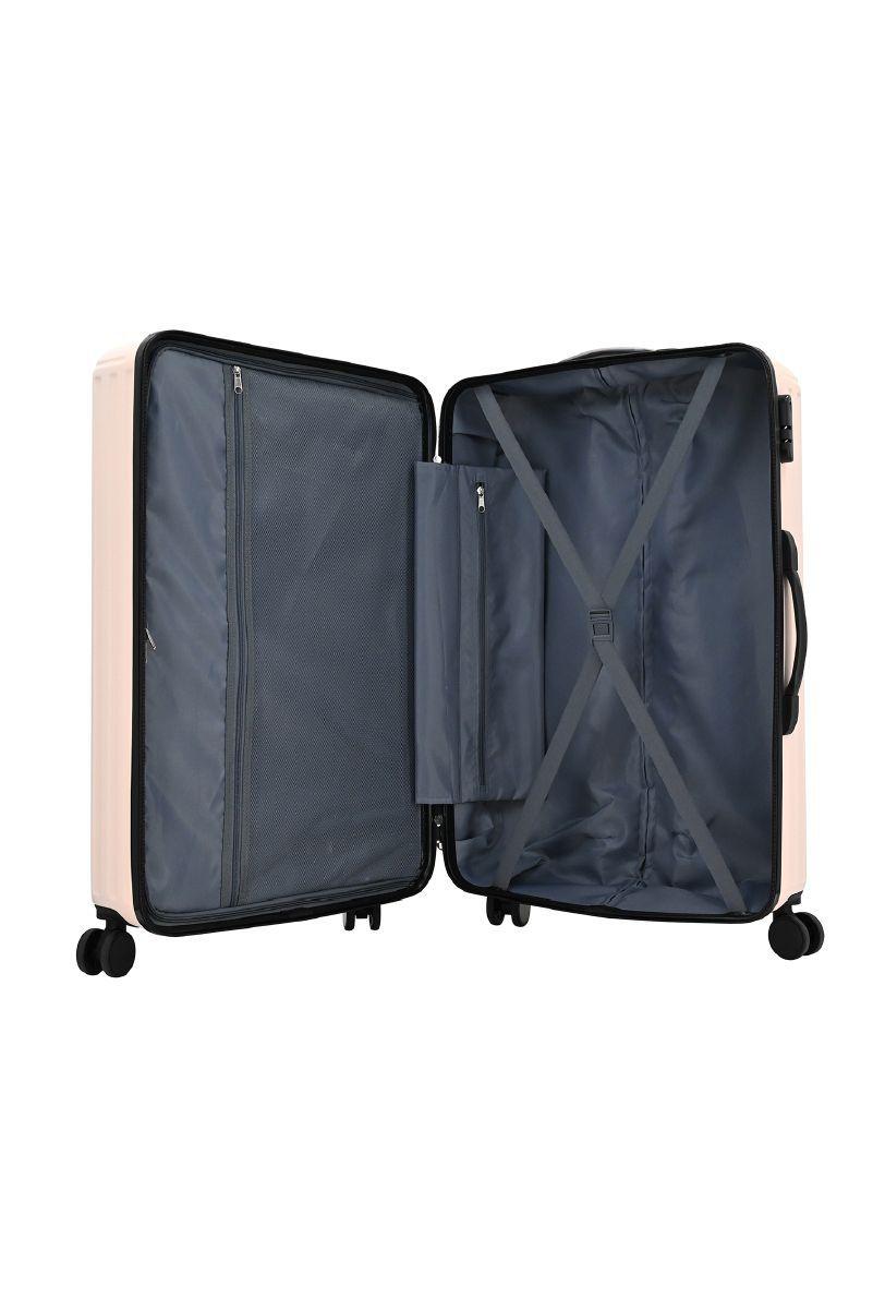 Set de Maletas Rígidas Misuri S-M-L Rosa-4