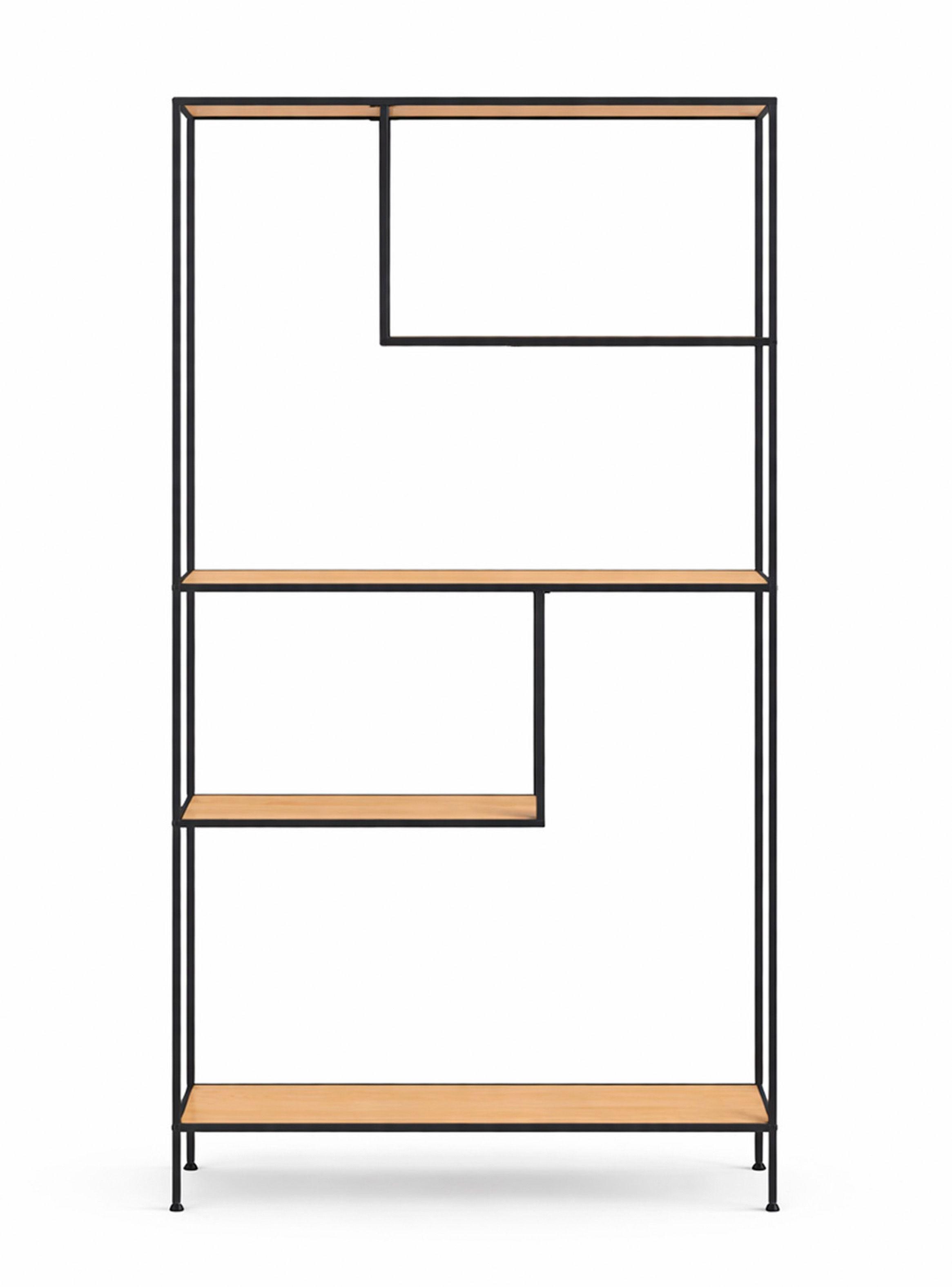 Estante multinivel 178x33x100 cm industrial-5