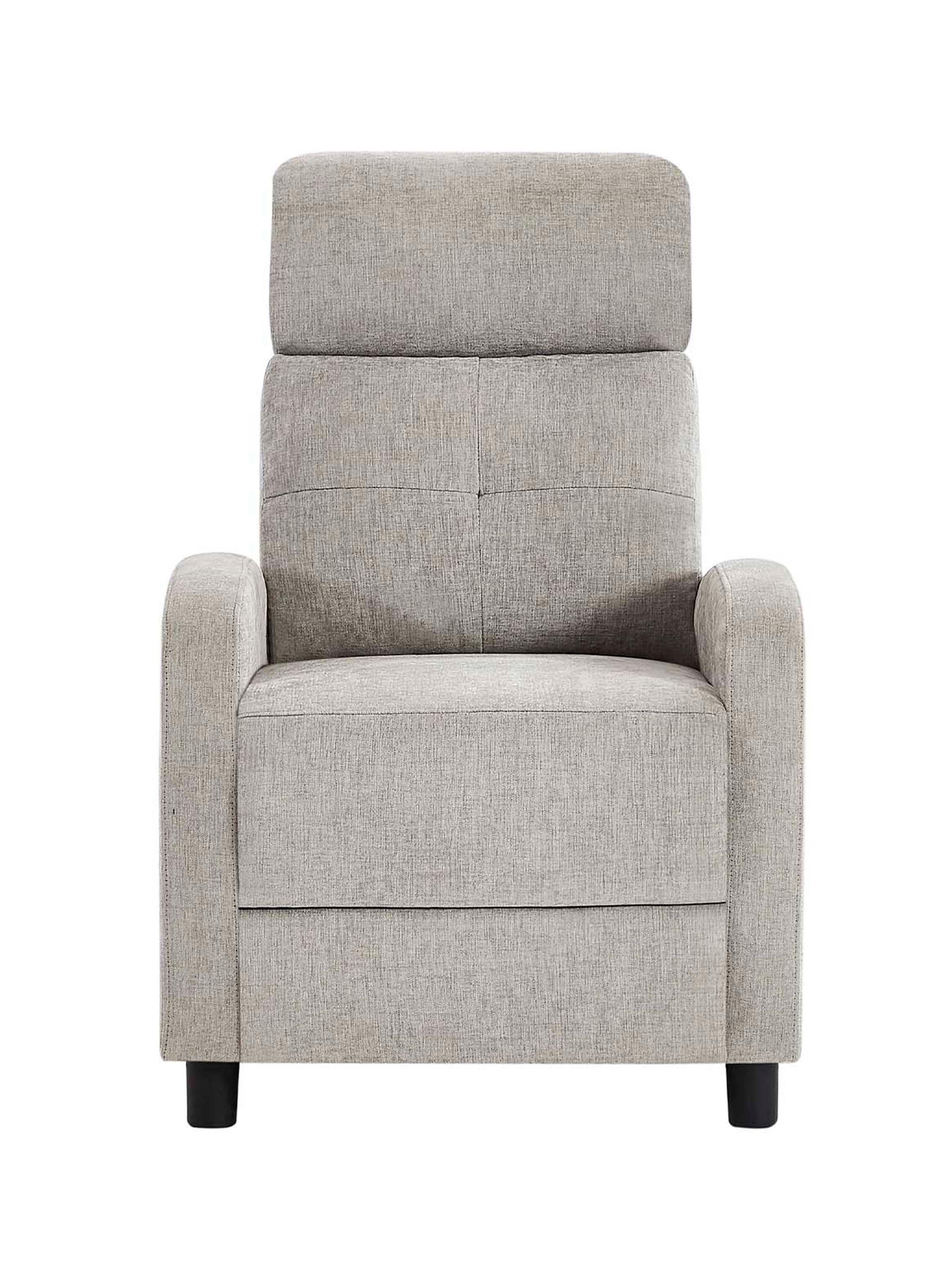 Berger Reclinable Lisboa Tela Gris-2