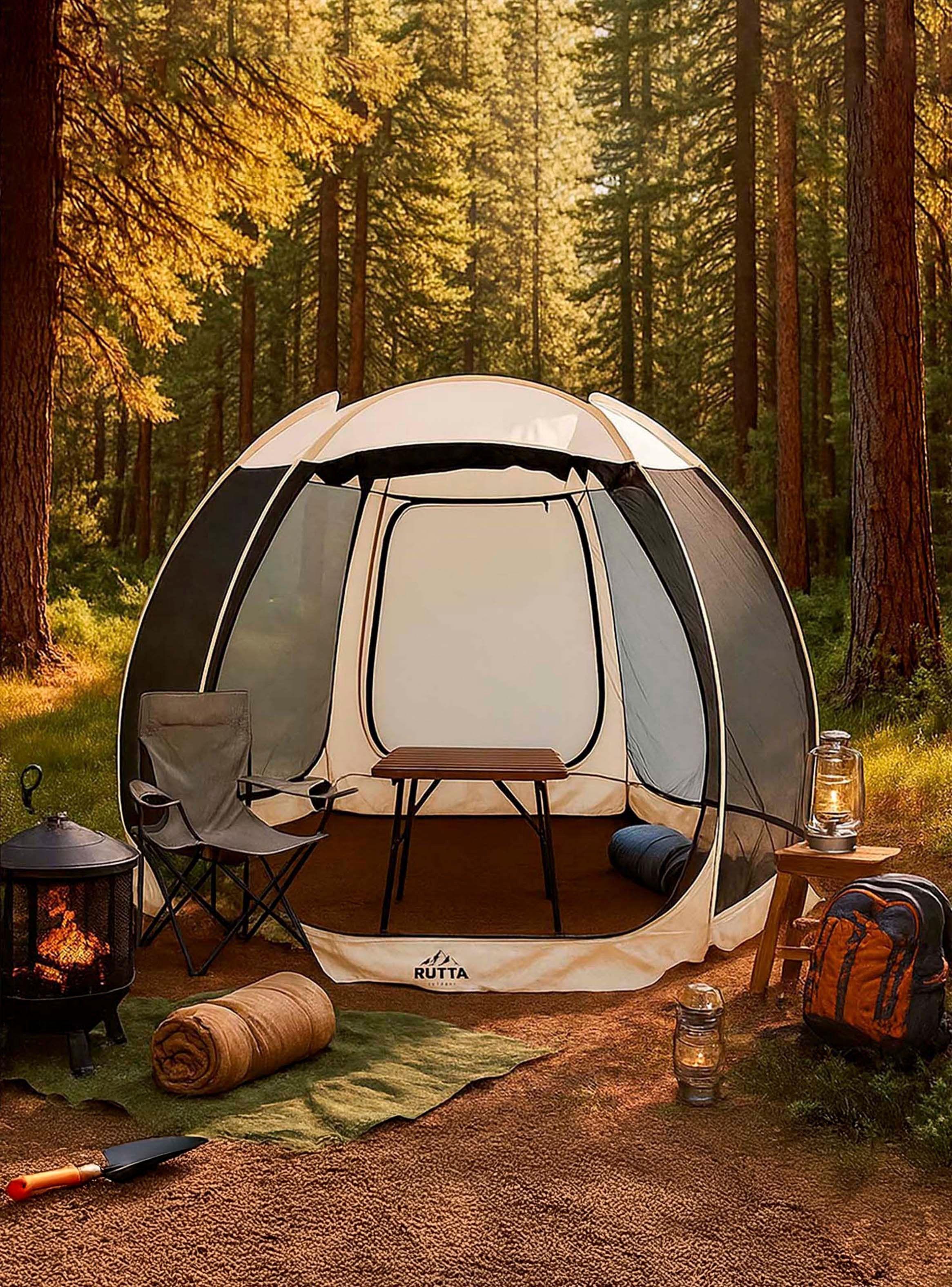 Toldo Comedor Camping Instantáneo Plegable 3.05 x 3.05 mts-1