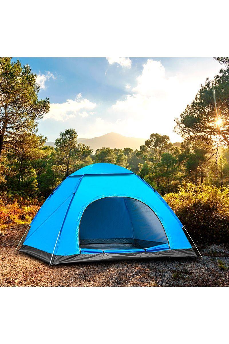 Carpa Camping 2  Personas Celeste-5