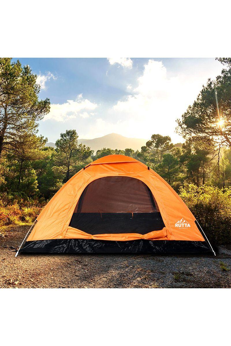 Carpa 2 Personas Camping Outdoor Naranjo-5