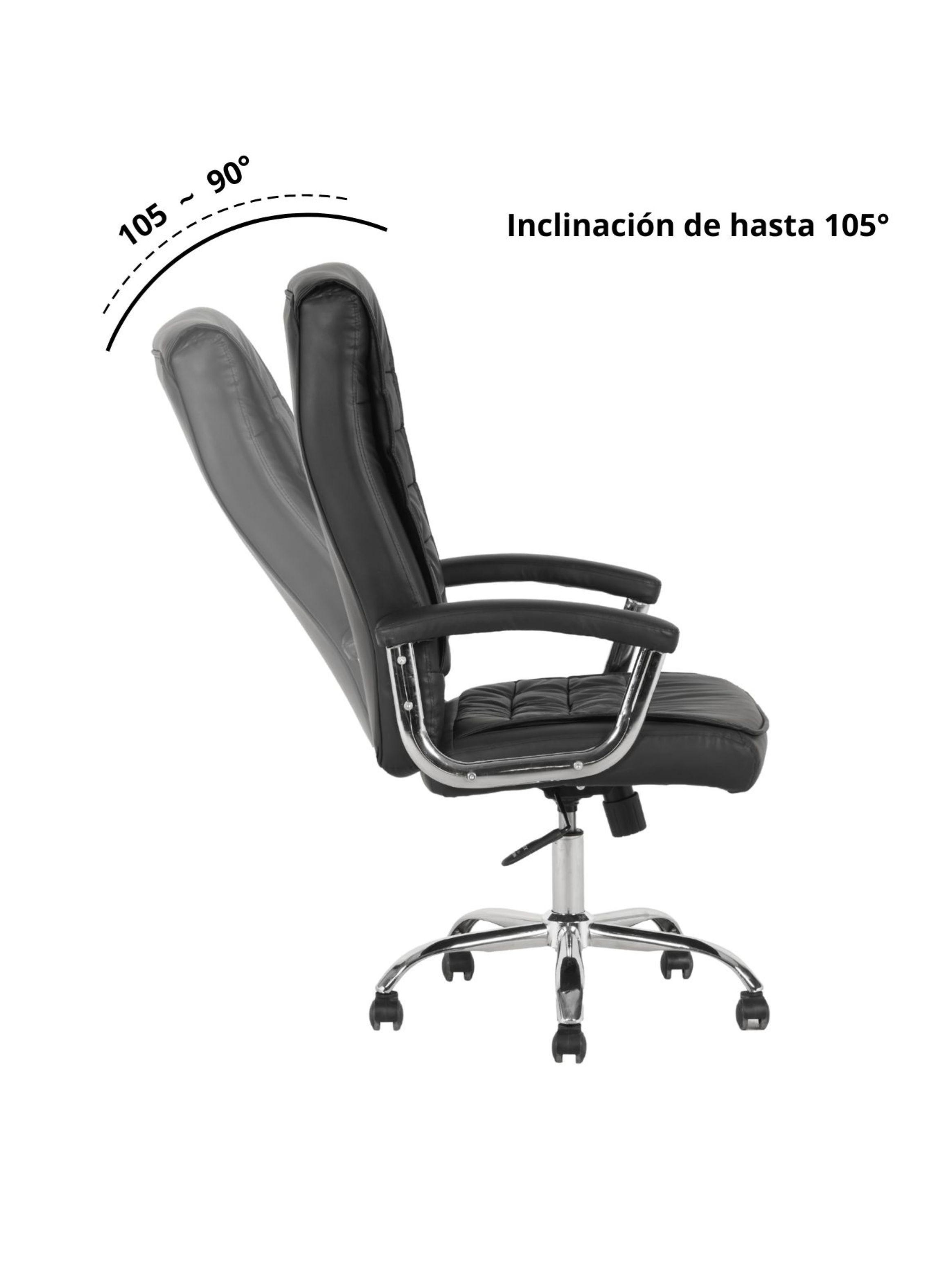 Sillon Gerencial Milano Negro-4