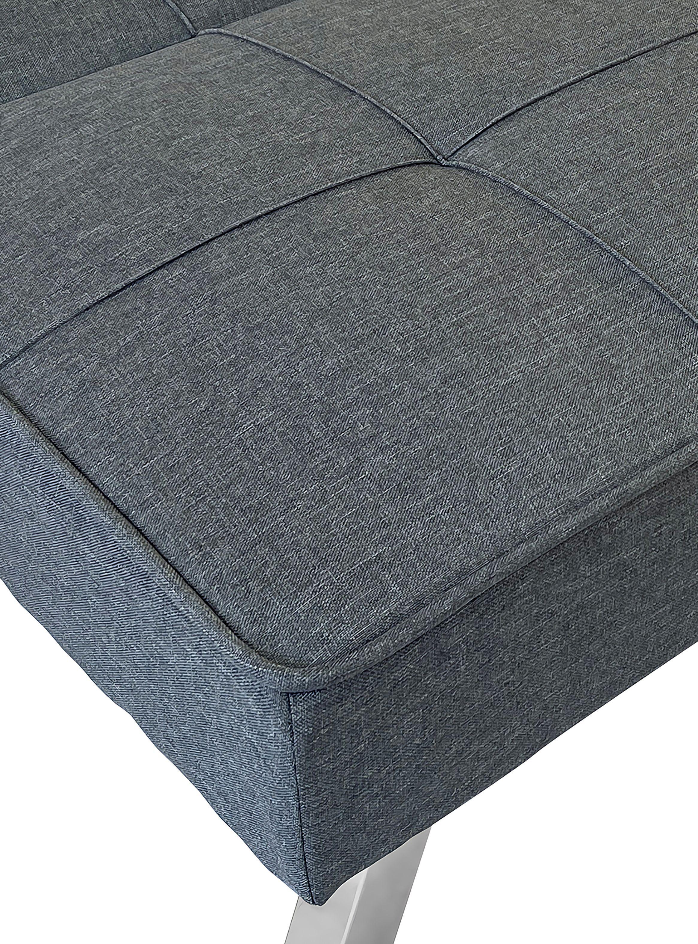 Futón Foster Gris Oscuro 167x76x80-5