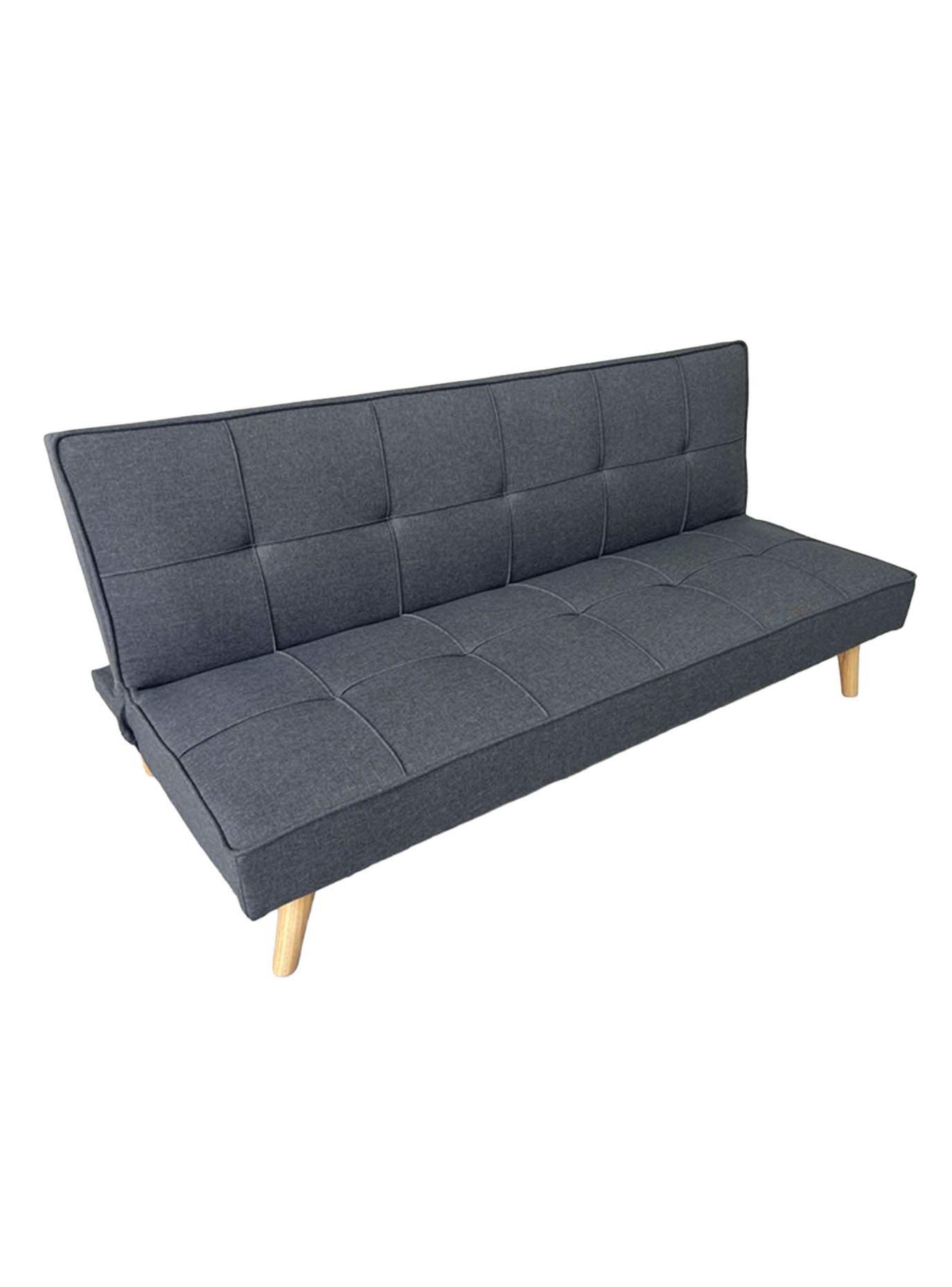 Futón Foster Gris Oscuro 167x76x80 cm-3