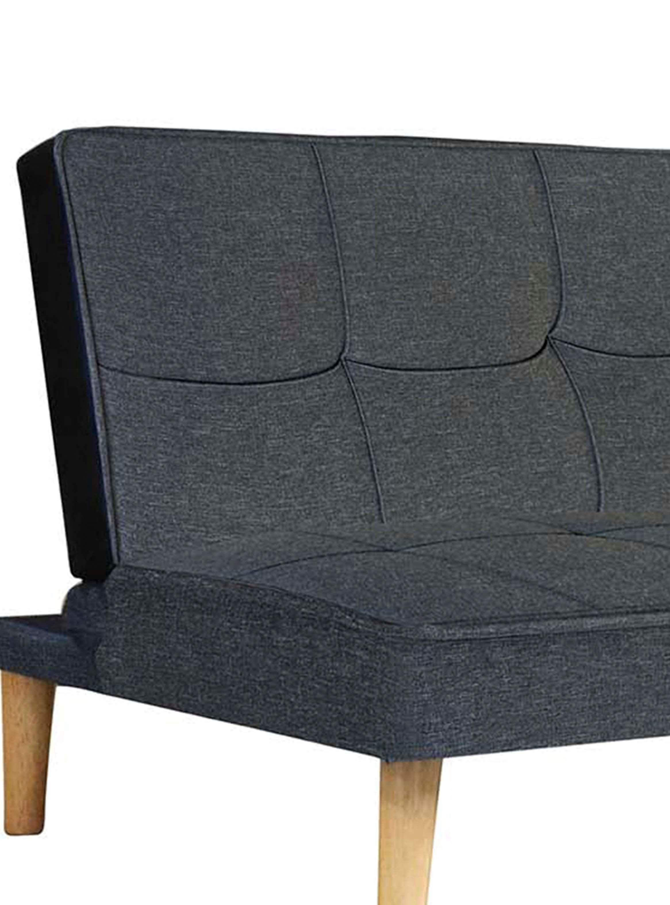 Futón Foster Gris Oscuro 167x76x80 cm-5