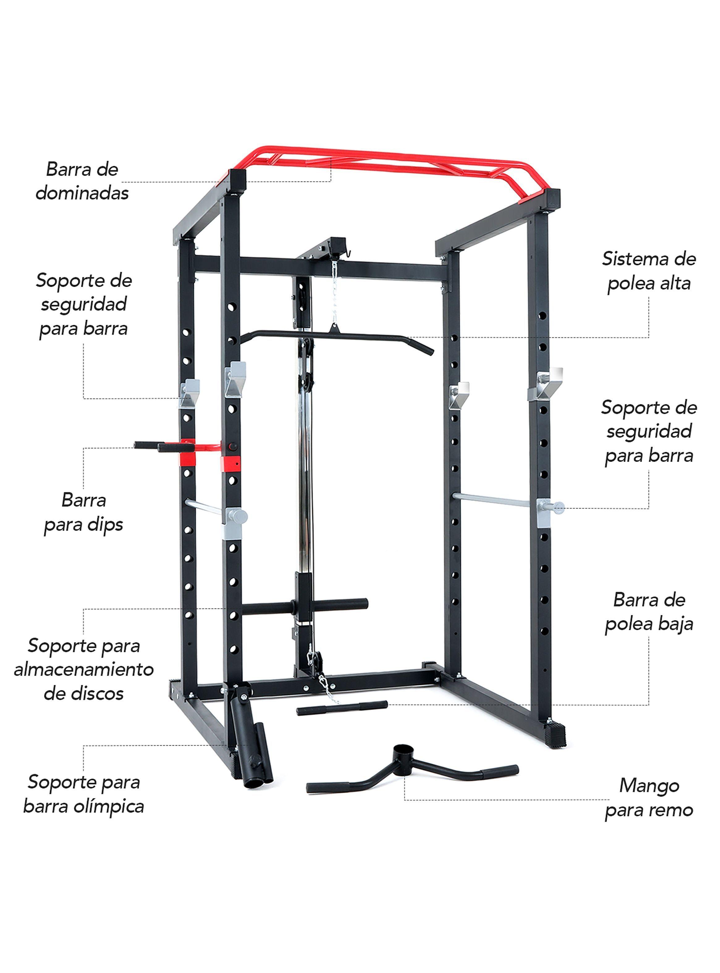 Jaula Power Rack Atletis Force Line 300-2