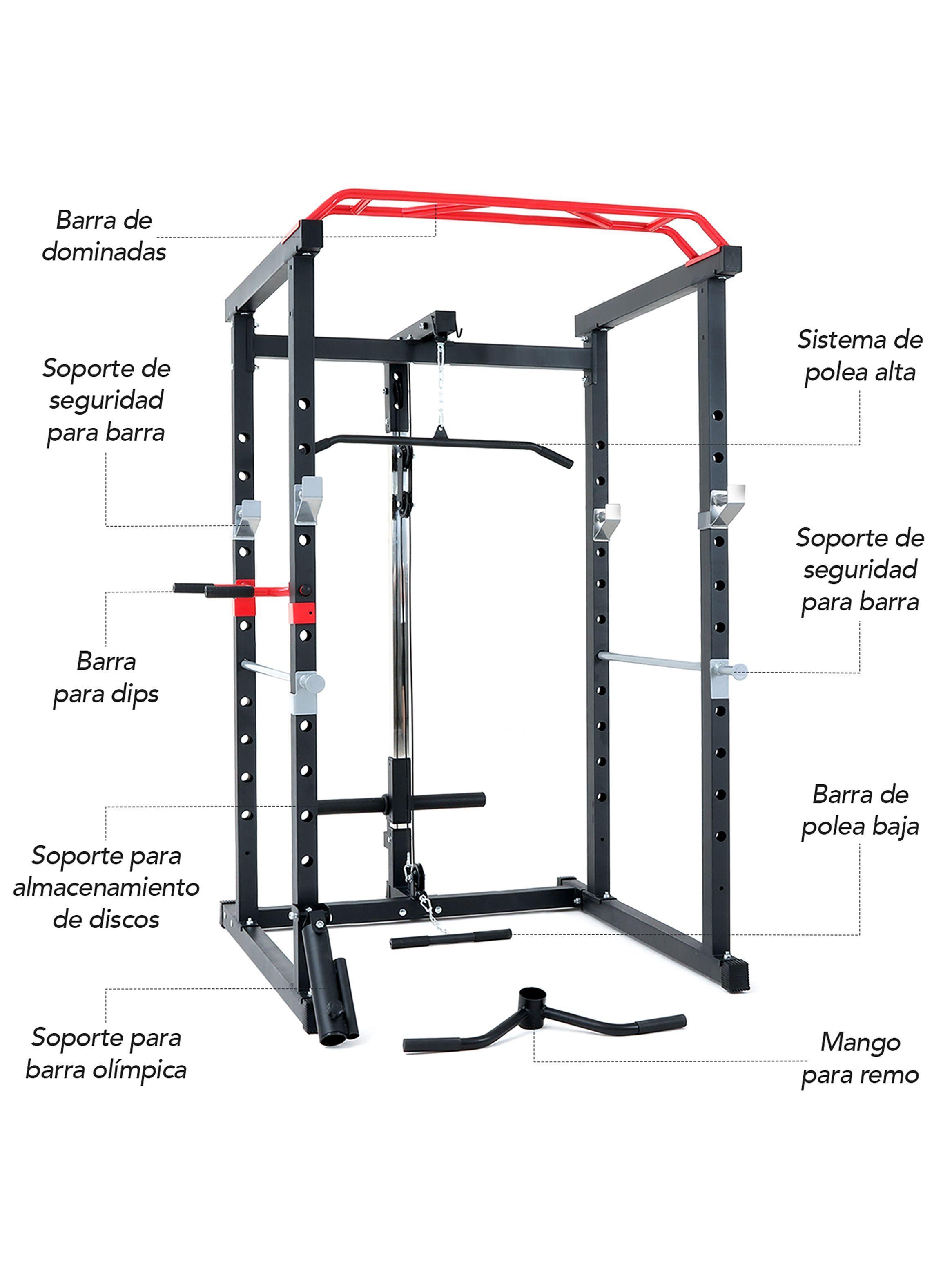 Jaula Power Rack Atletis Force Line 300-2
