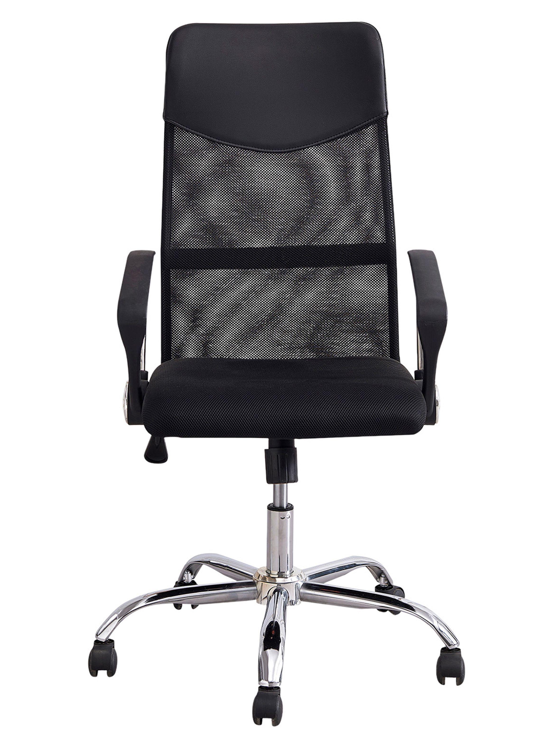 Silla Escritorio Ergonómica Autonomy Malla Reclinable Negra-5