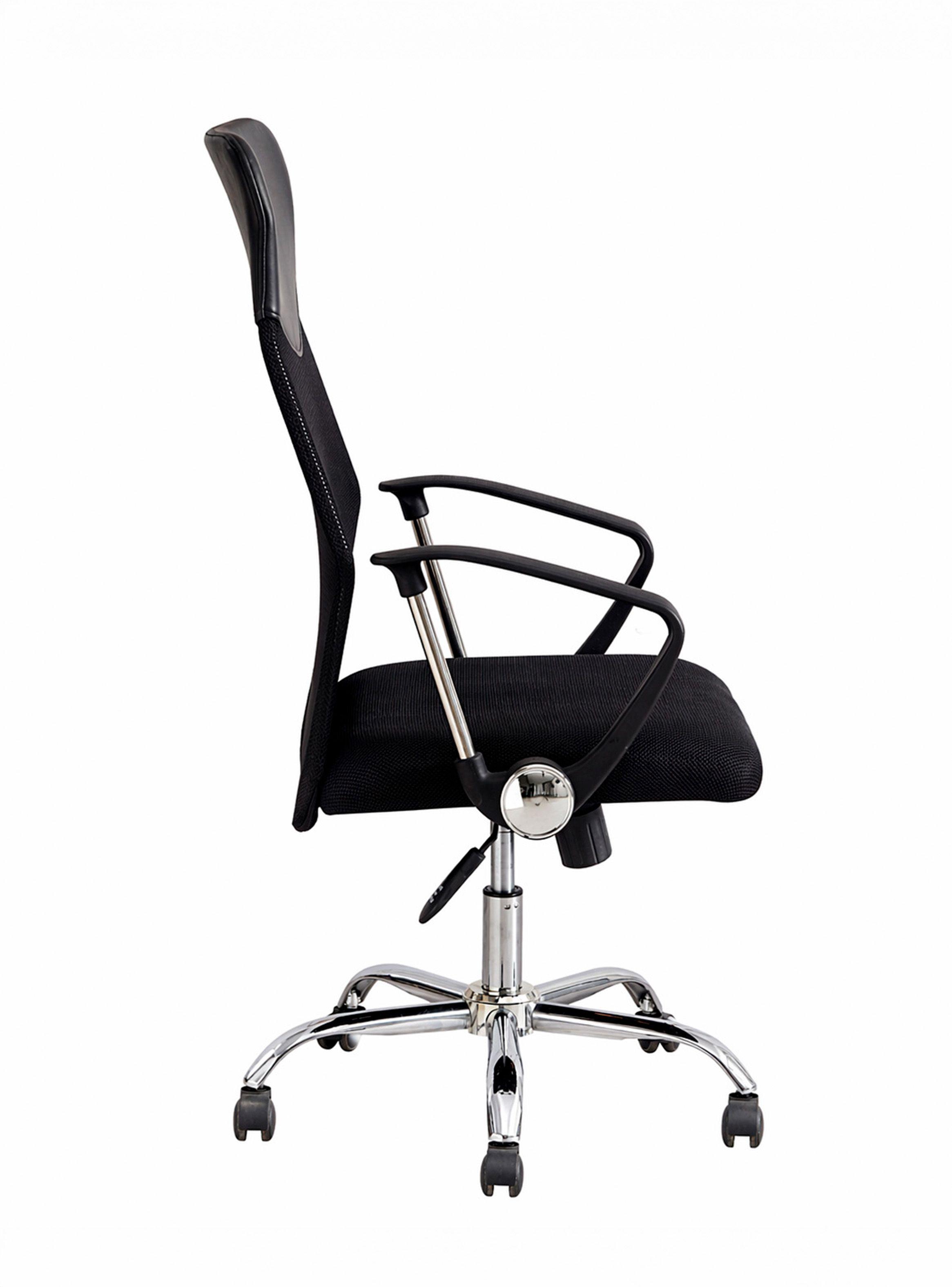 Silla Escritorio Ergonómica Autonomy Malla Reclinable Negra-6