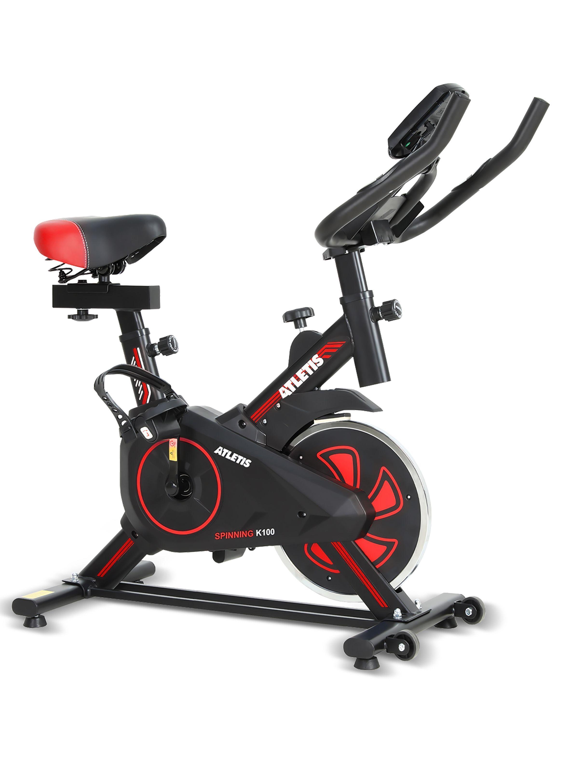 Bicicleta Spinning K100 Rojo-0