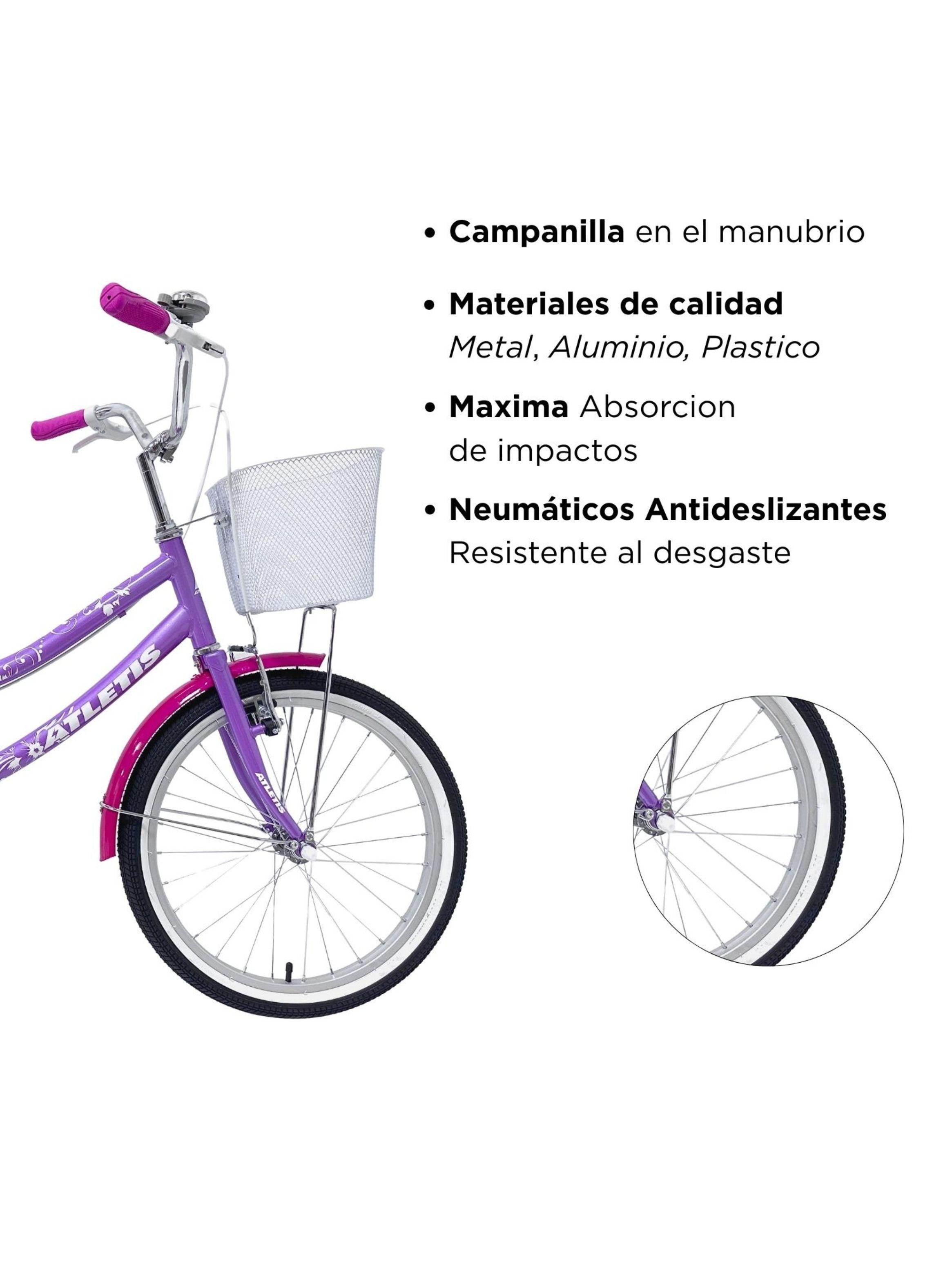 Bicicleta Infantil Classic Ride Canasto Aro 20-4