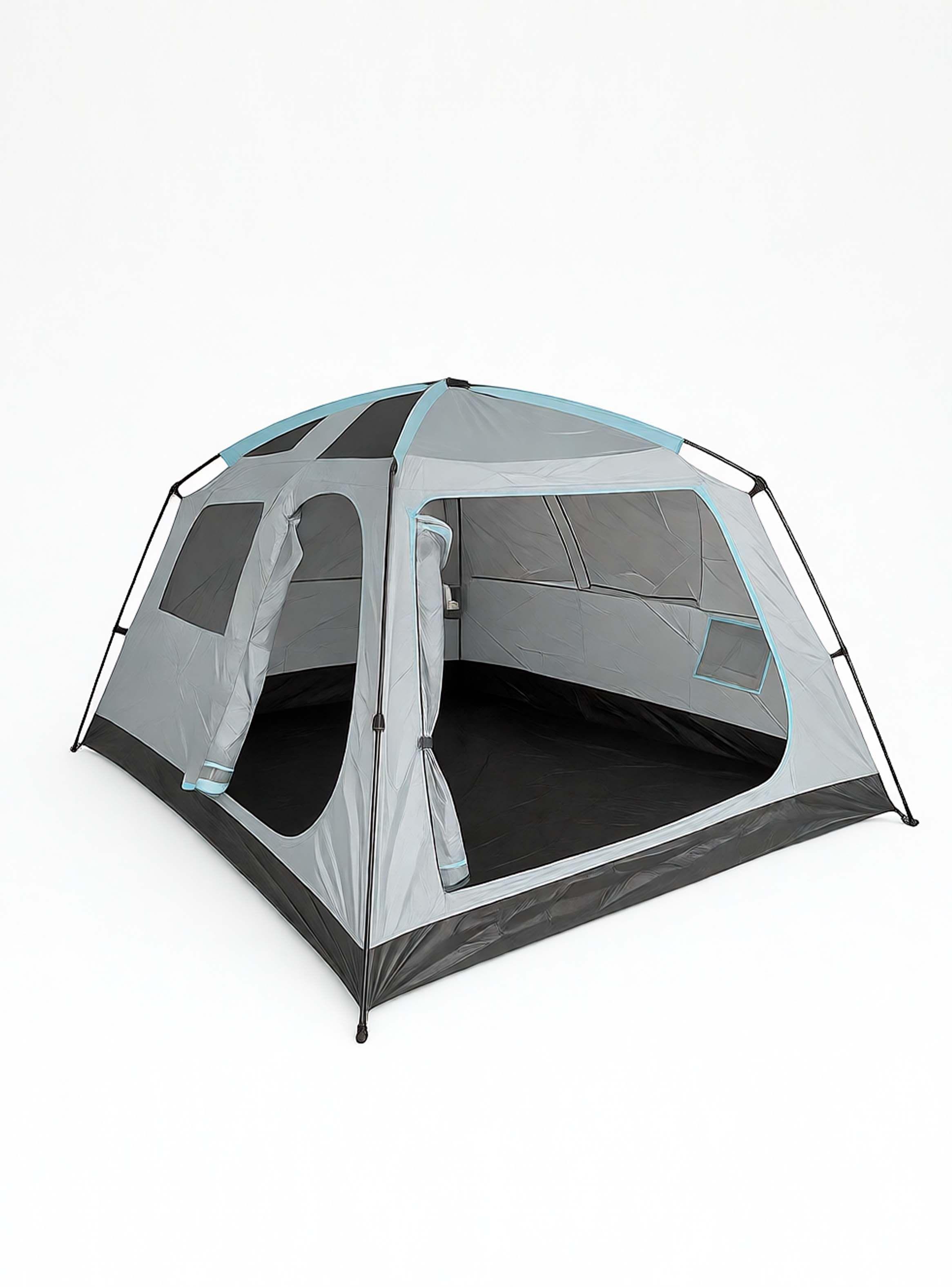 Carpa Camping Yosemite 10 pers. techo largo 3 m doble toldo-2