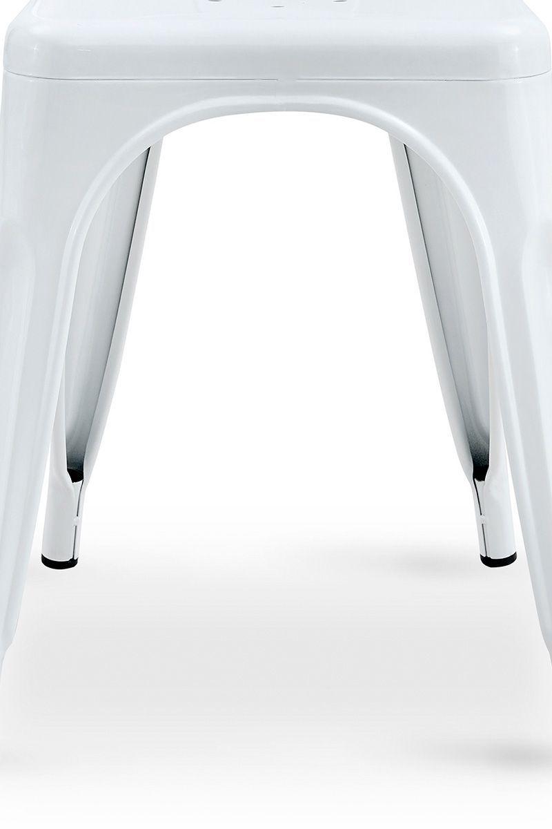 Pack De 4 Silla Metal Tolix Blanco-6