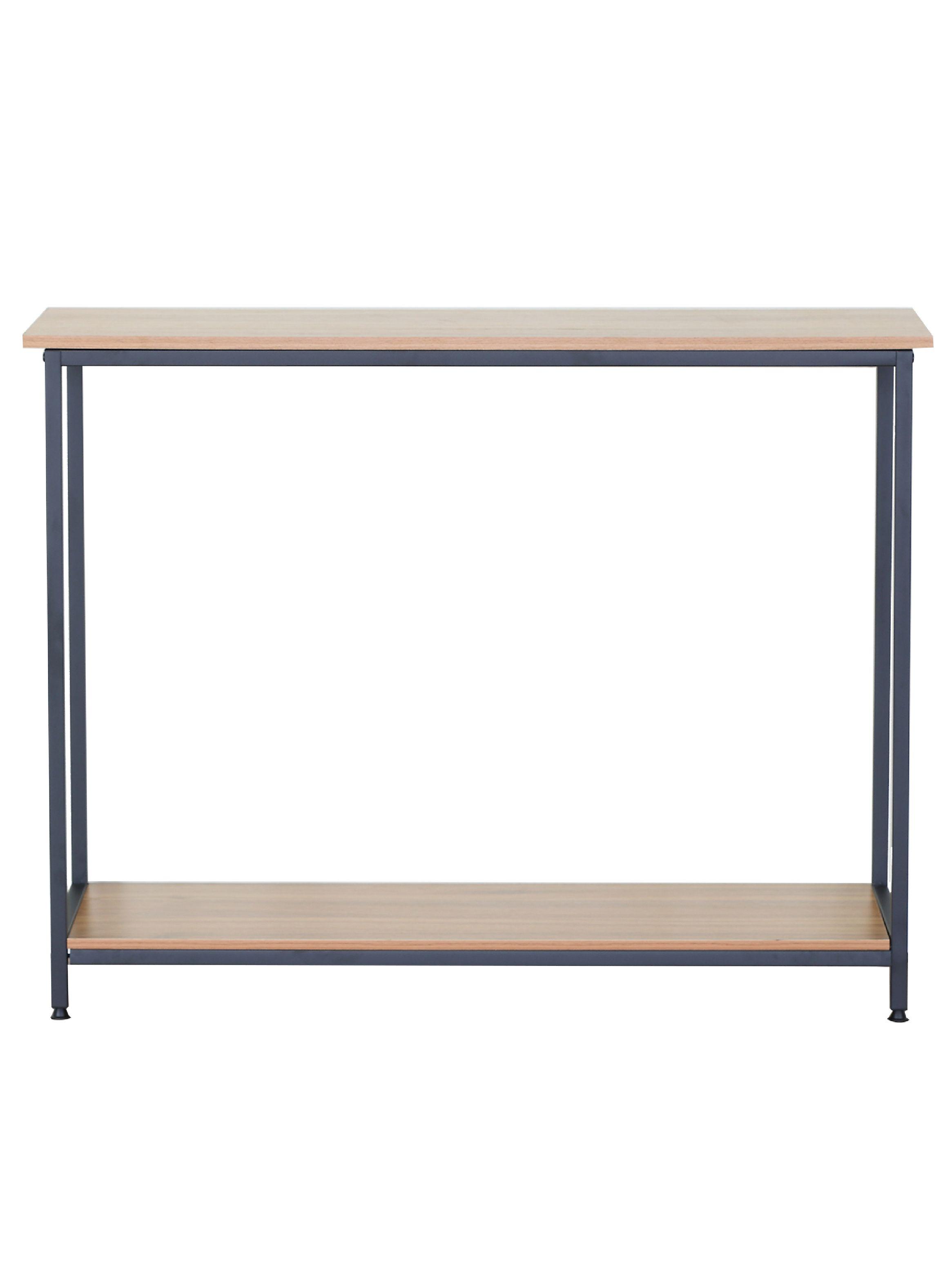 Arrimo Novahus Industrial Café con Tubo de Acero y MDF-3