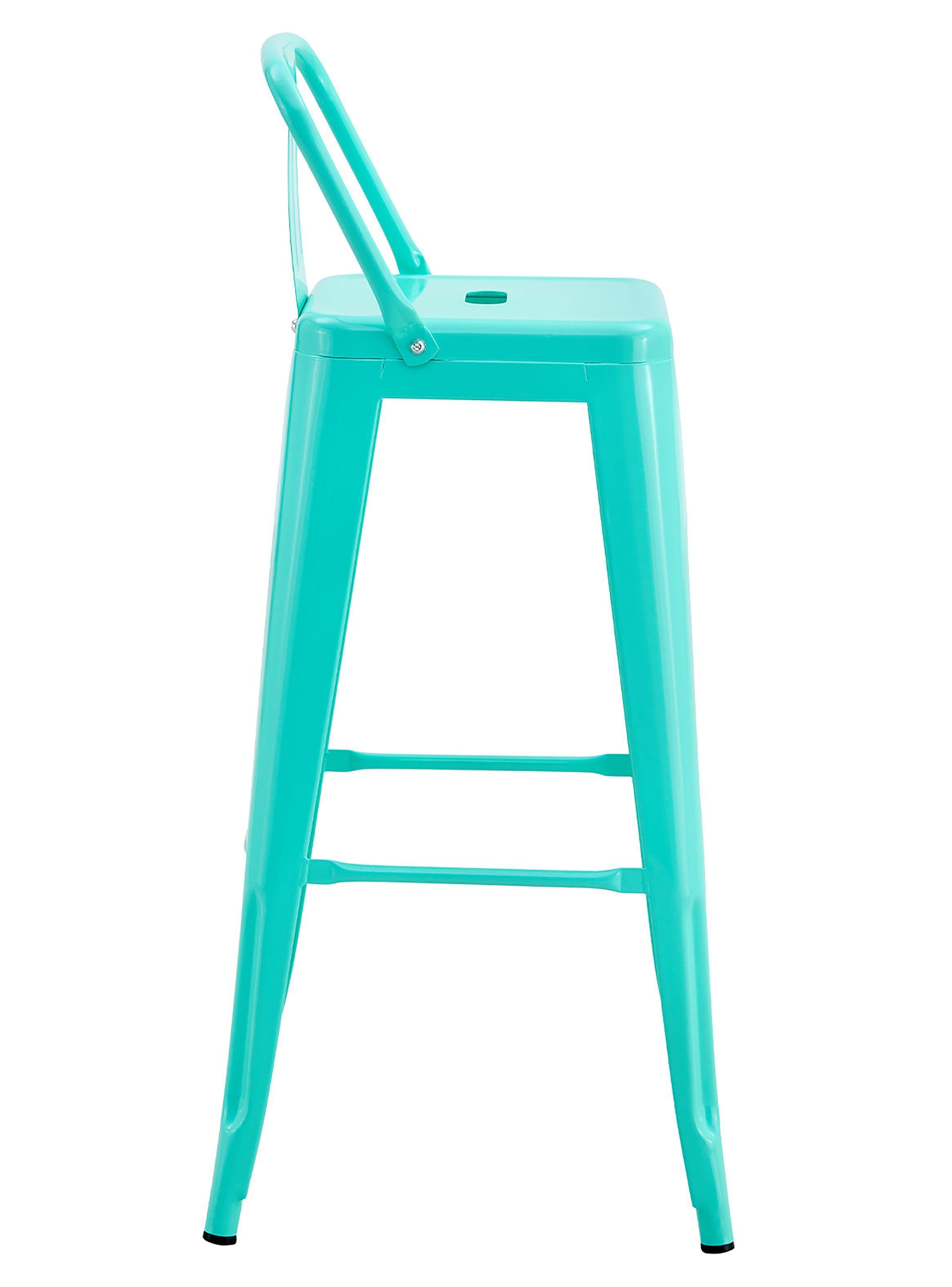 Silla Alta Metal Menta-2