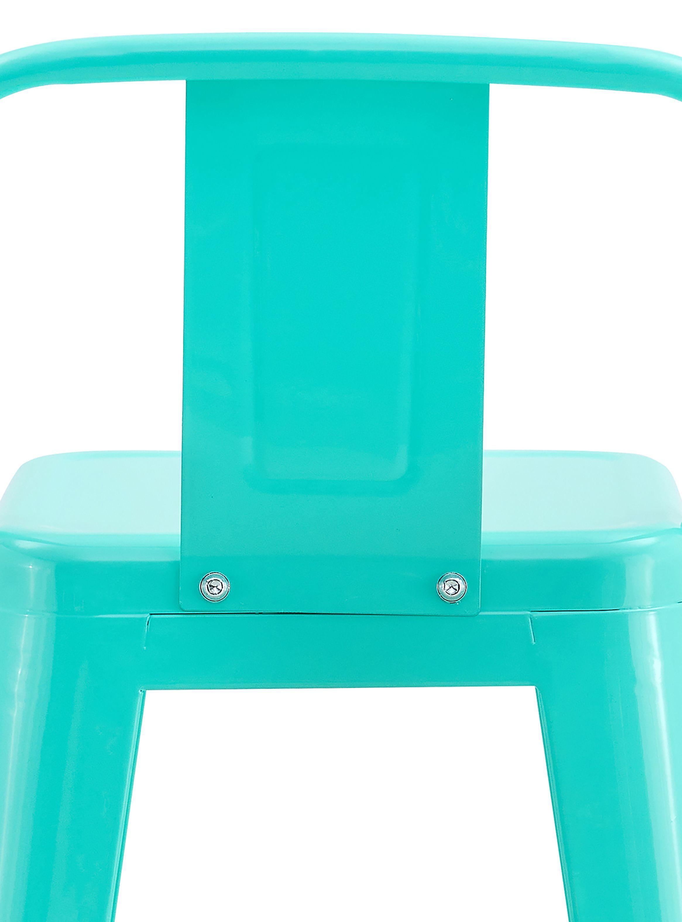 Silla Alta Metal Menta-5