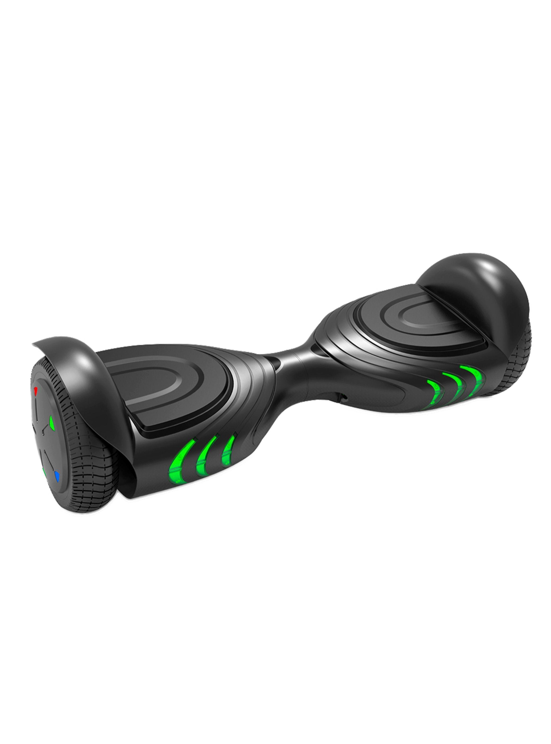 Scooter Hoverboard Bluetooth Luces LED - Negro-0
