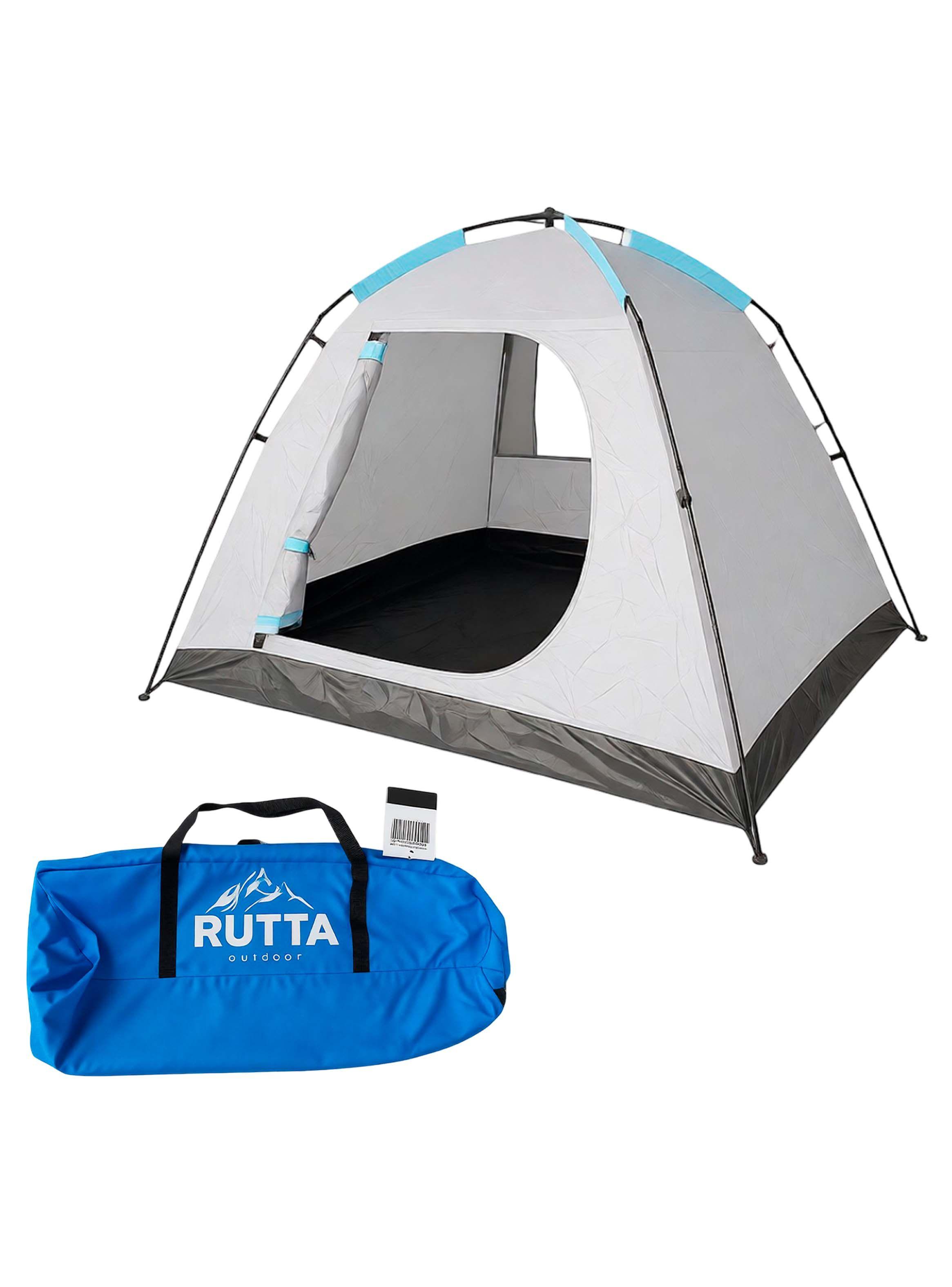 Carpa Camping Yosemite 4 pers. techo largo 3 m doble toldo-2