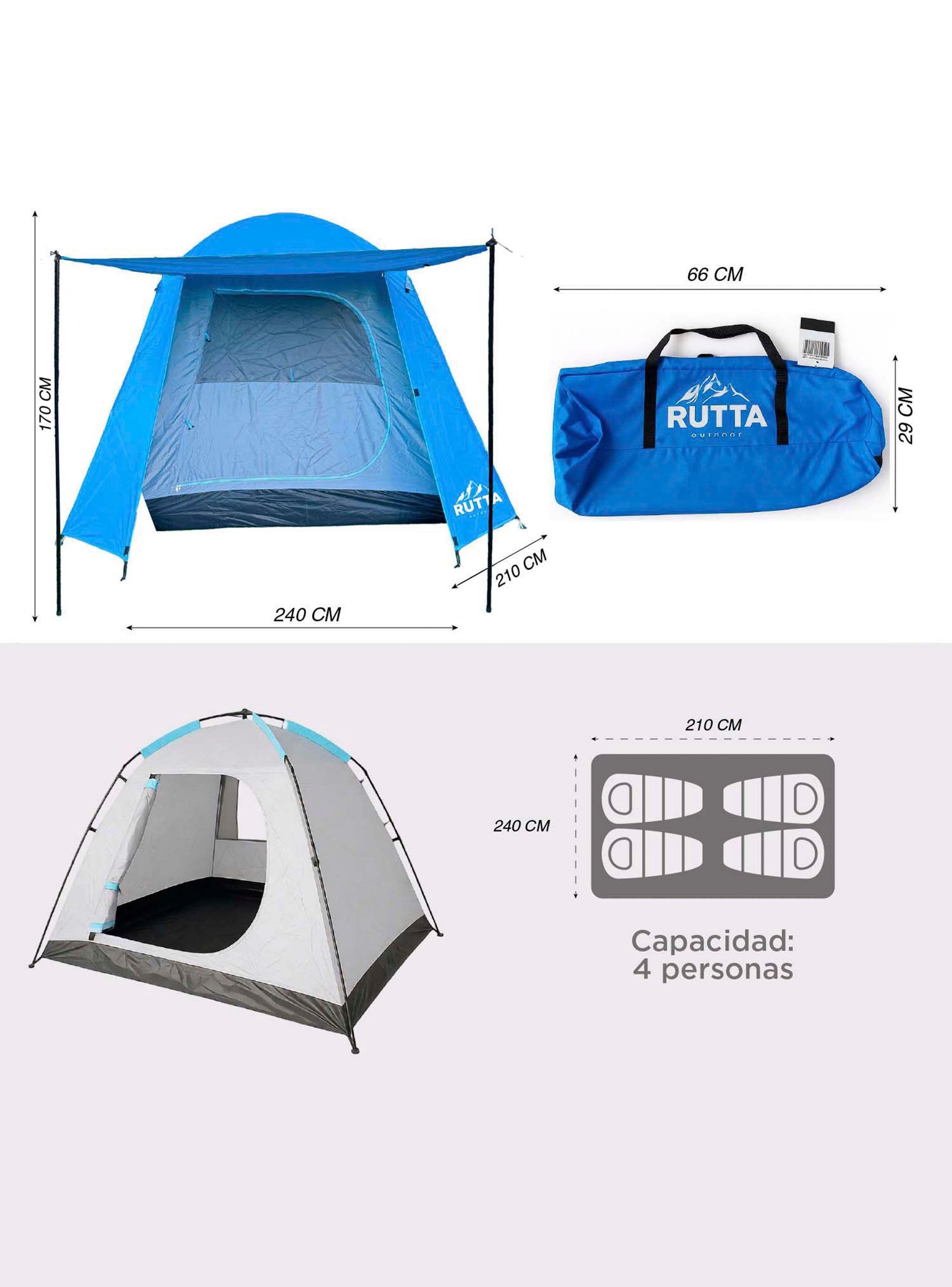Carpa Camping Yosemite 4 Personas-3