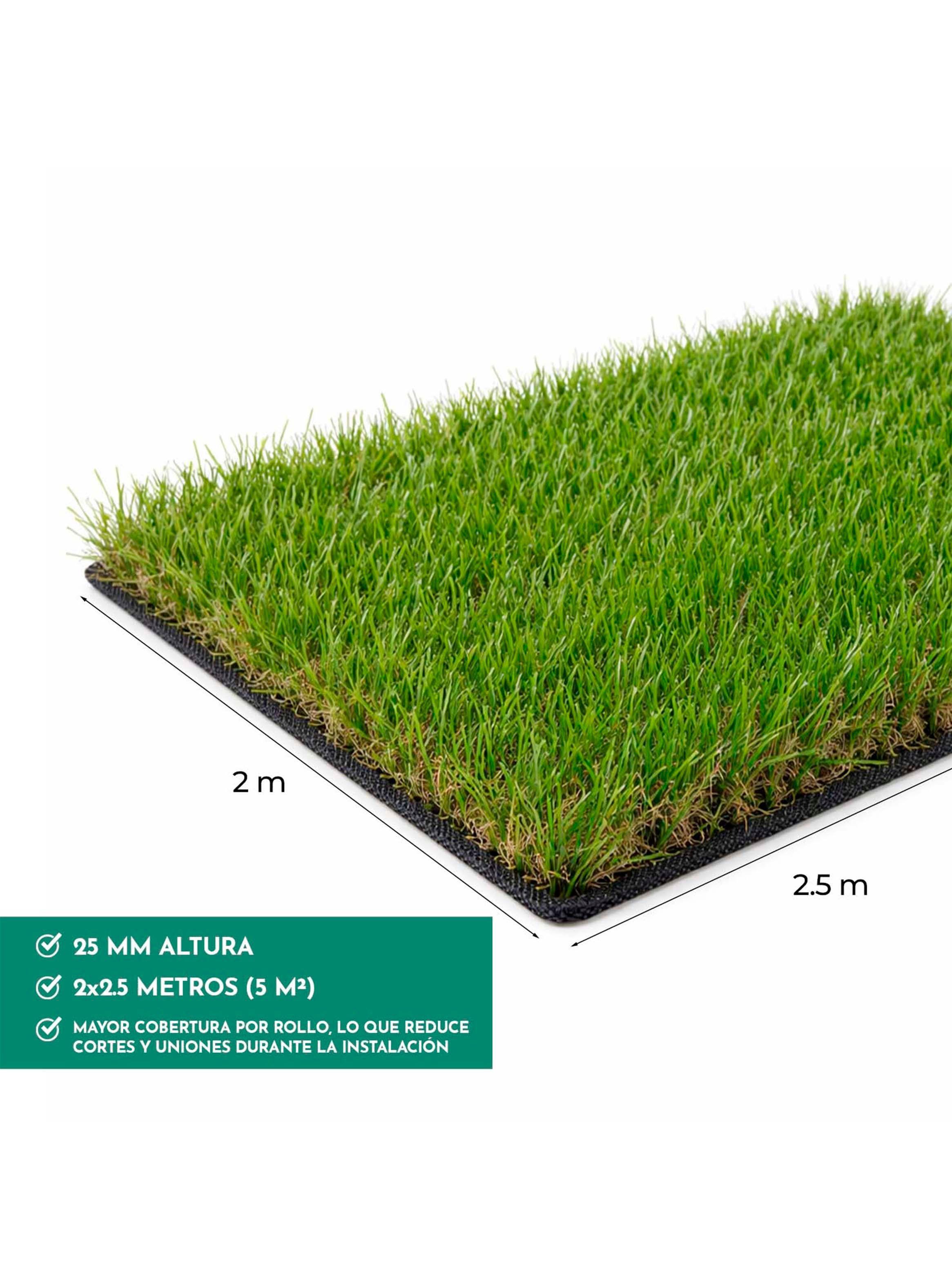Pasto Sintético Premier Turf 25 mm 2 x 2,5 metros-1