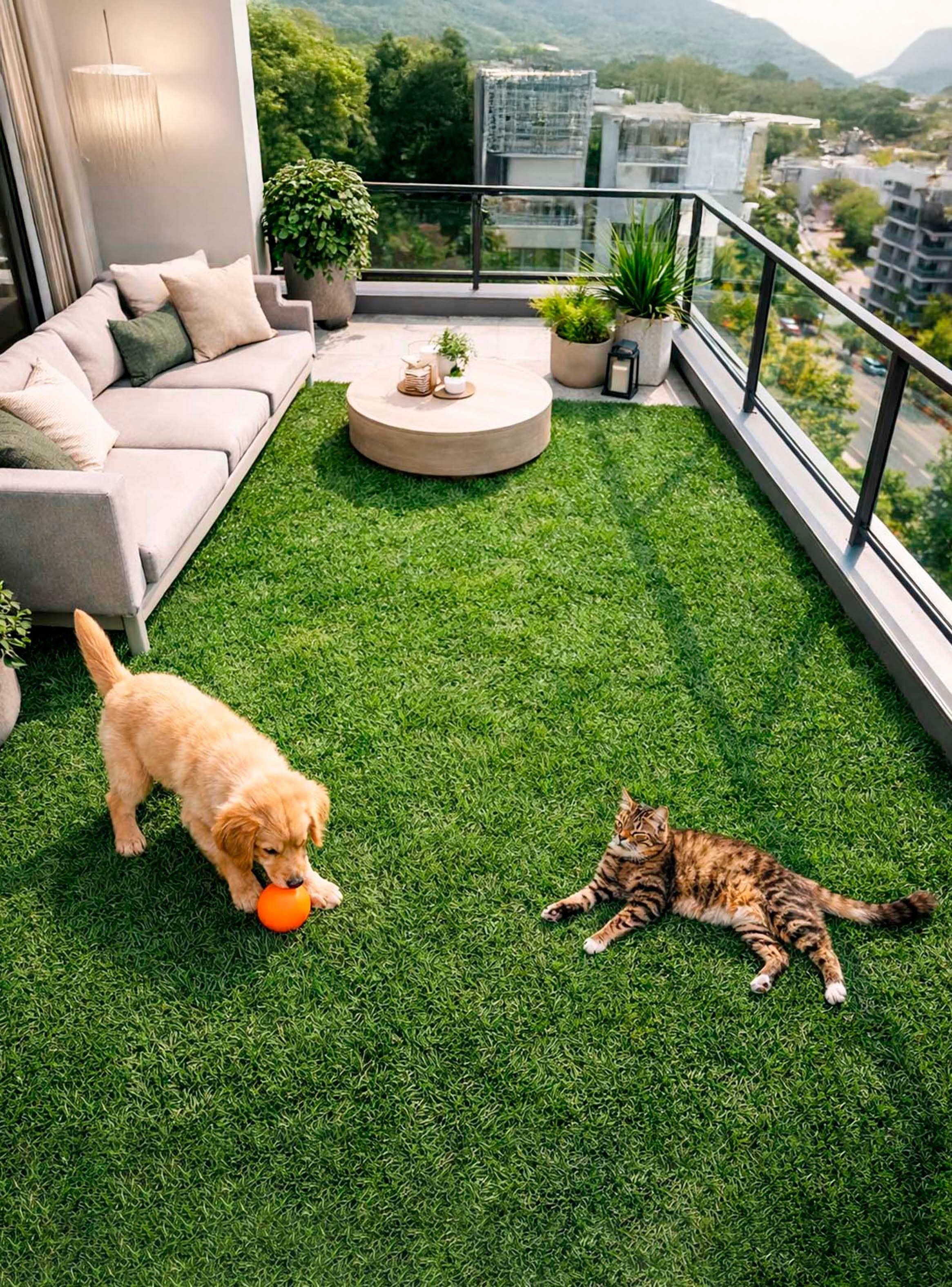 Pasto Sintético Premier Turf 25 mm 2 x 2,5 metros-3