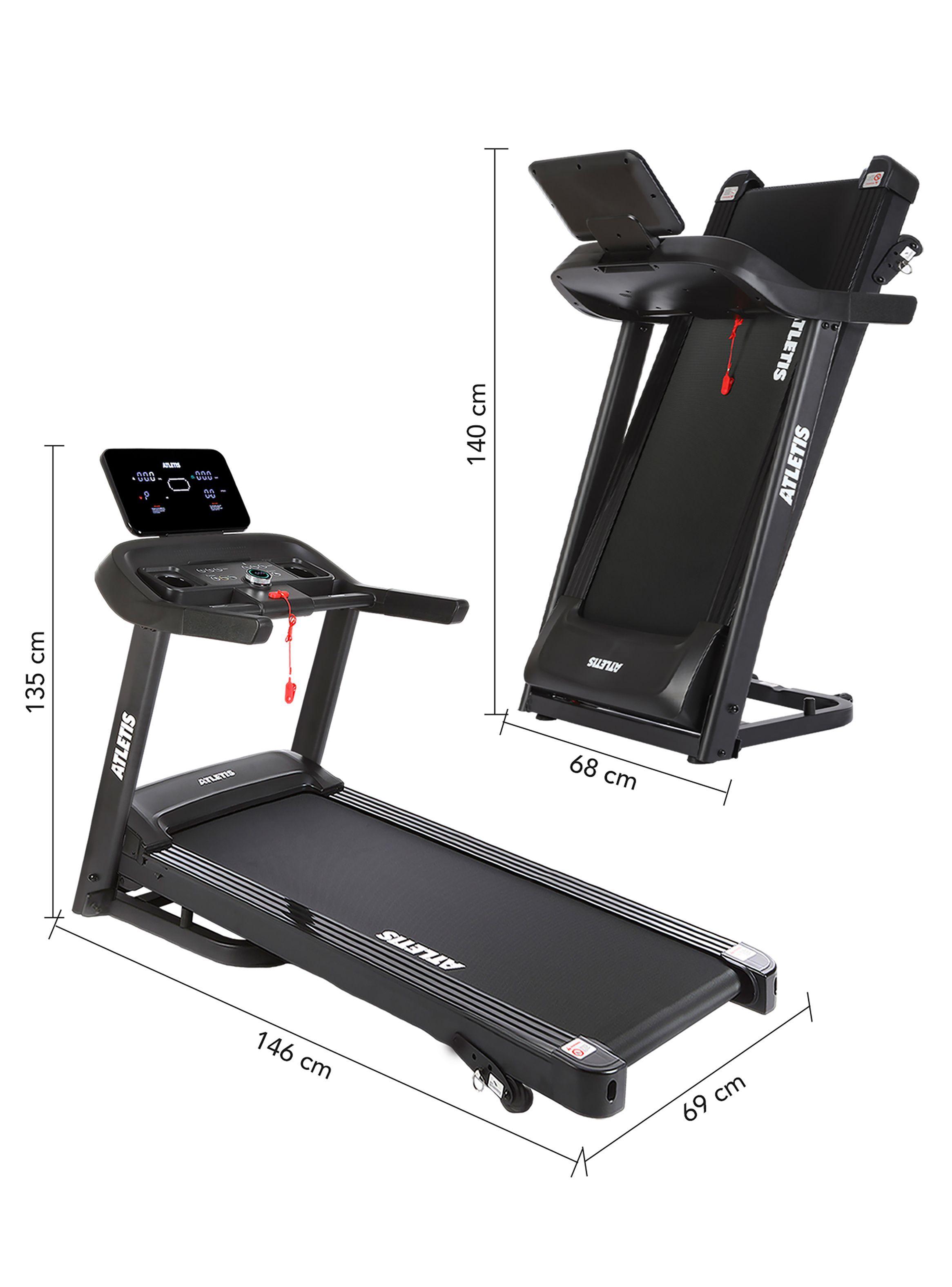 Trotadora Apex VII 14KM/H 2.0HP Plegable Bluetooth-2