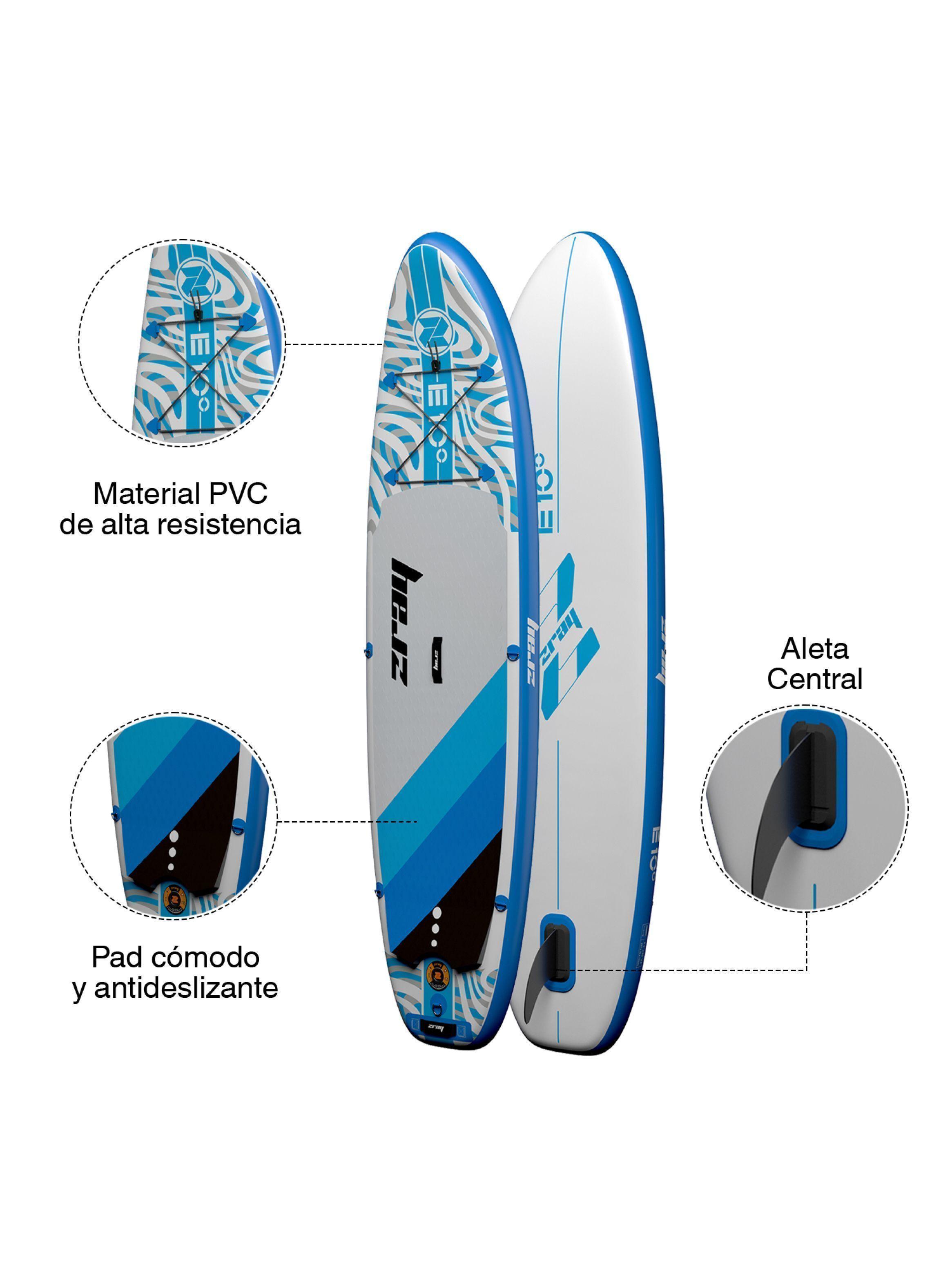 Set Stand Up Paddle 13x76x297 cm Azul-3