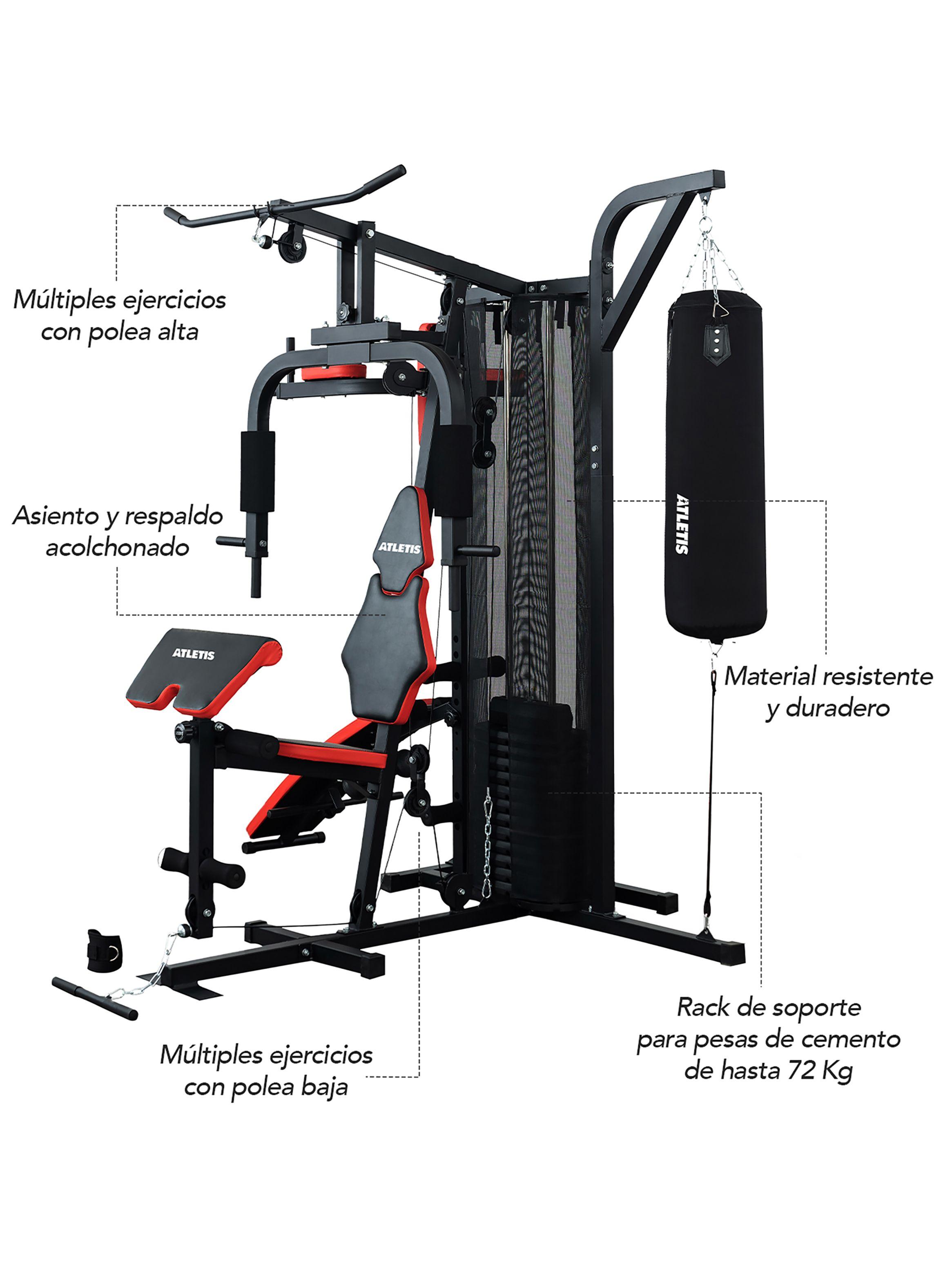 Home Gym Xtreme Force 400 - Todo en uno 72Kg-2