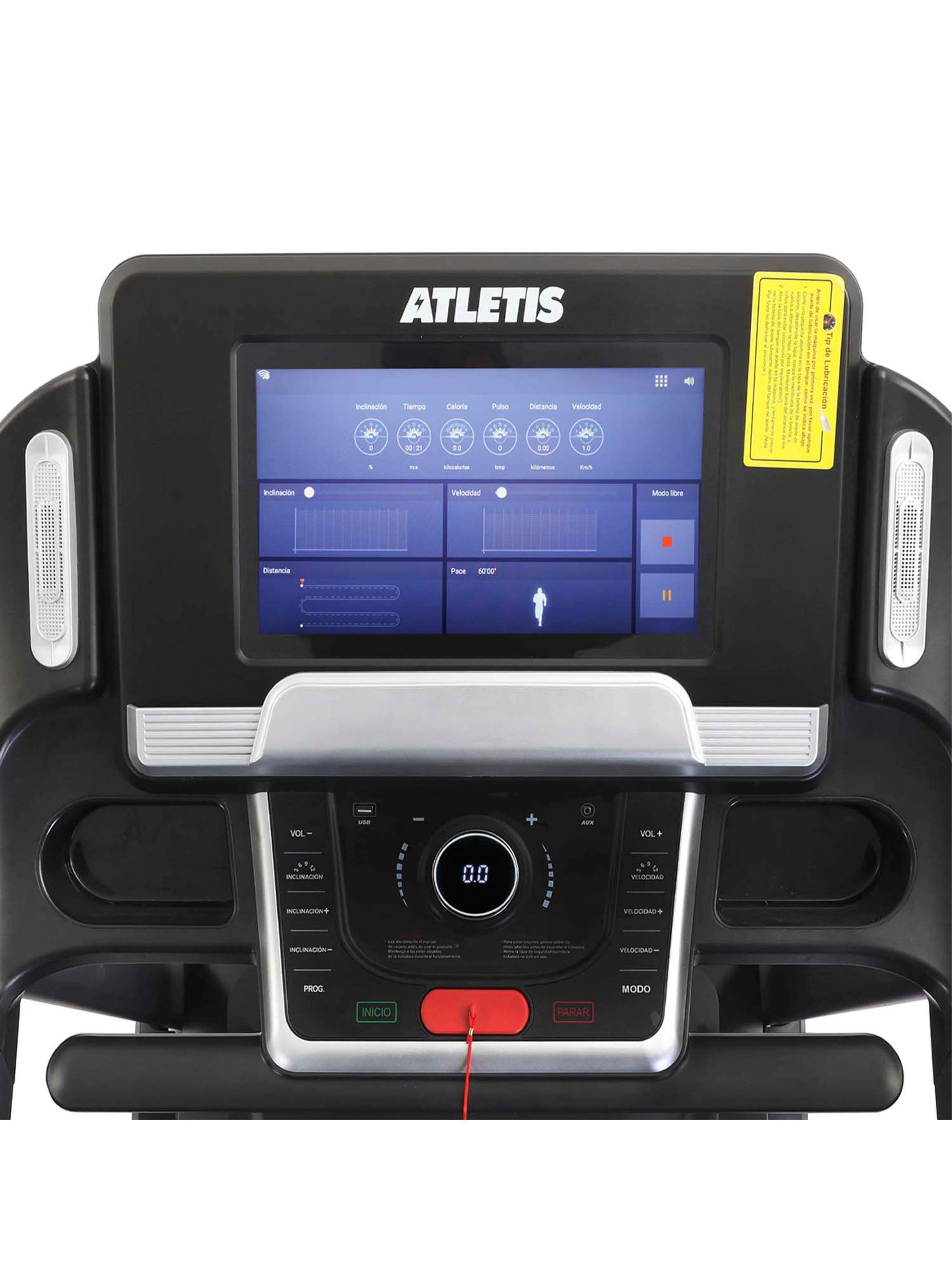 Trotadora Profesional X3500 20 km/h 3.5 HP Pantalla Táctil-4