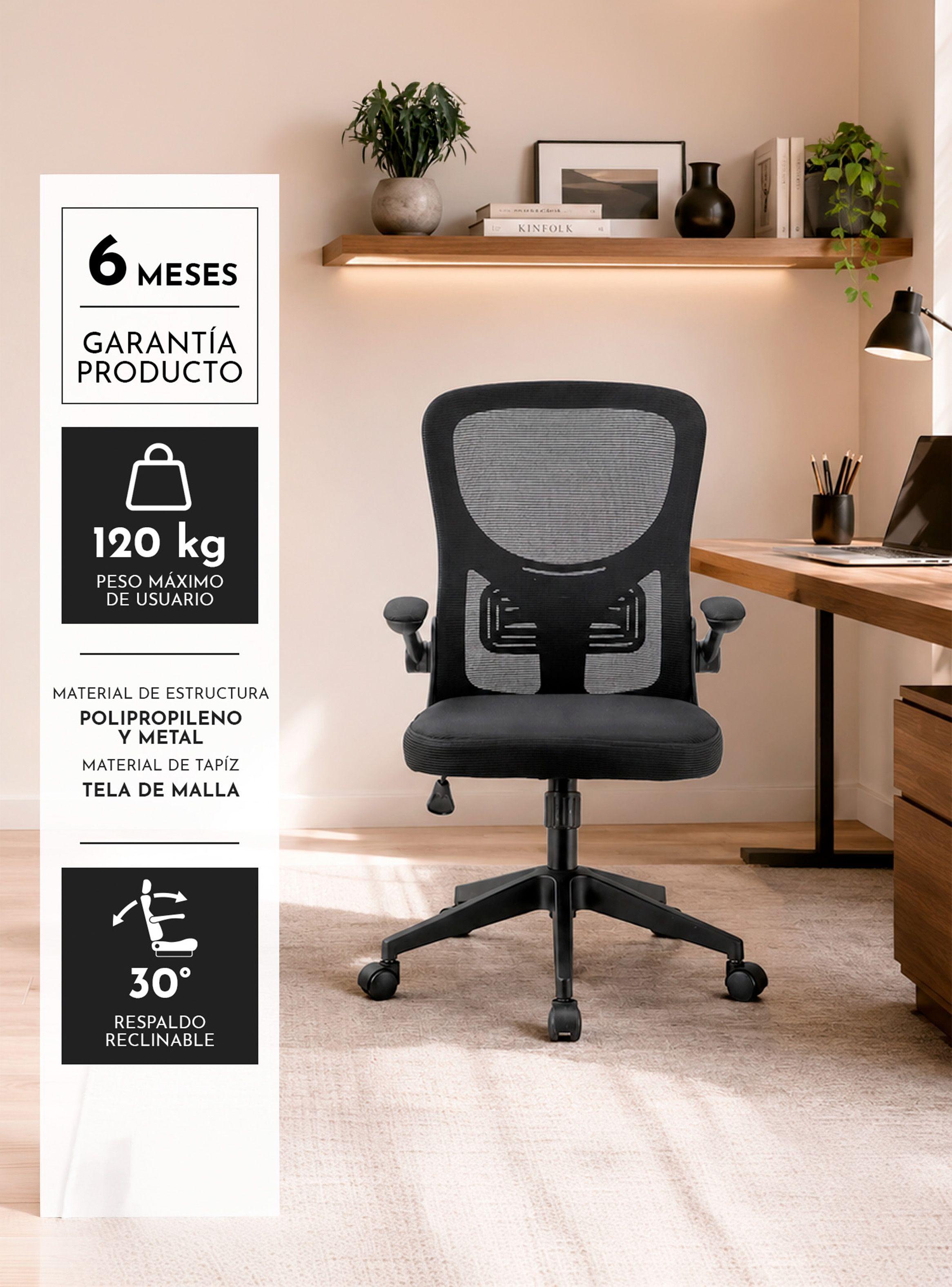 Silla de Escritorio Precision Seating - Negro-2