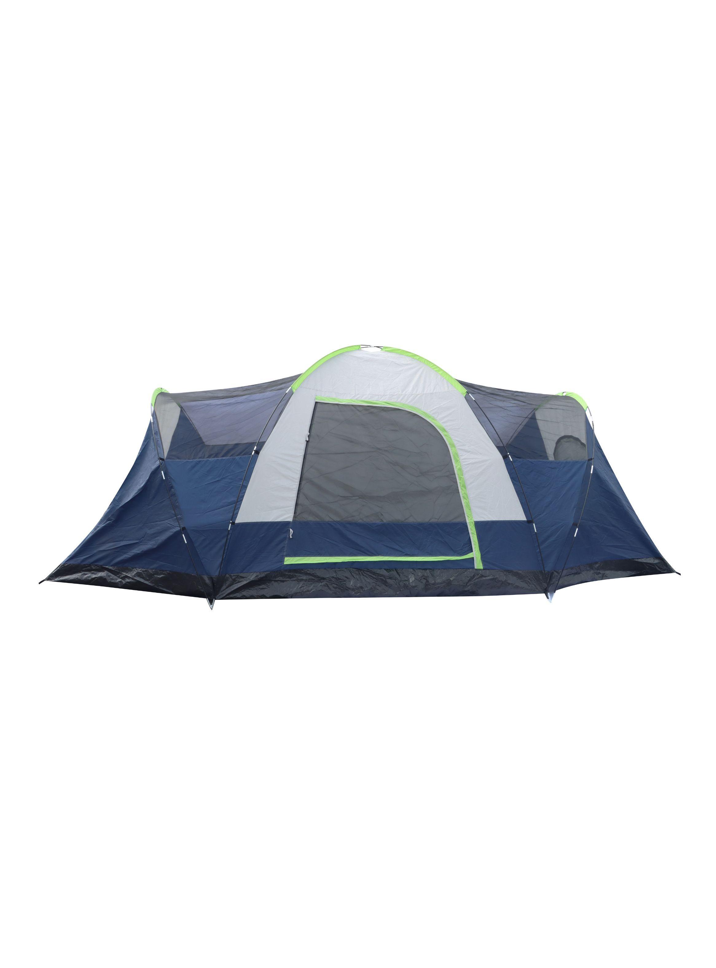 Carpa 12 Personas Camping Outdoor Azul-2