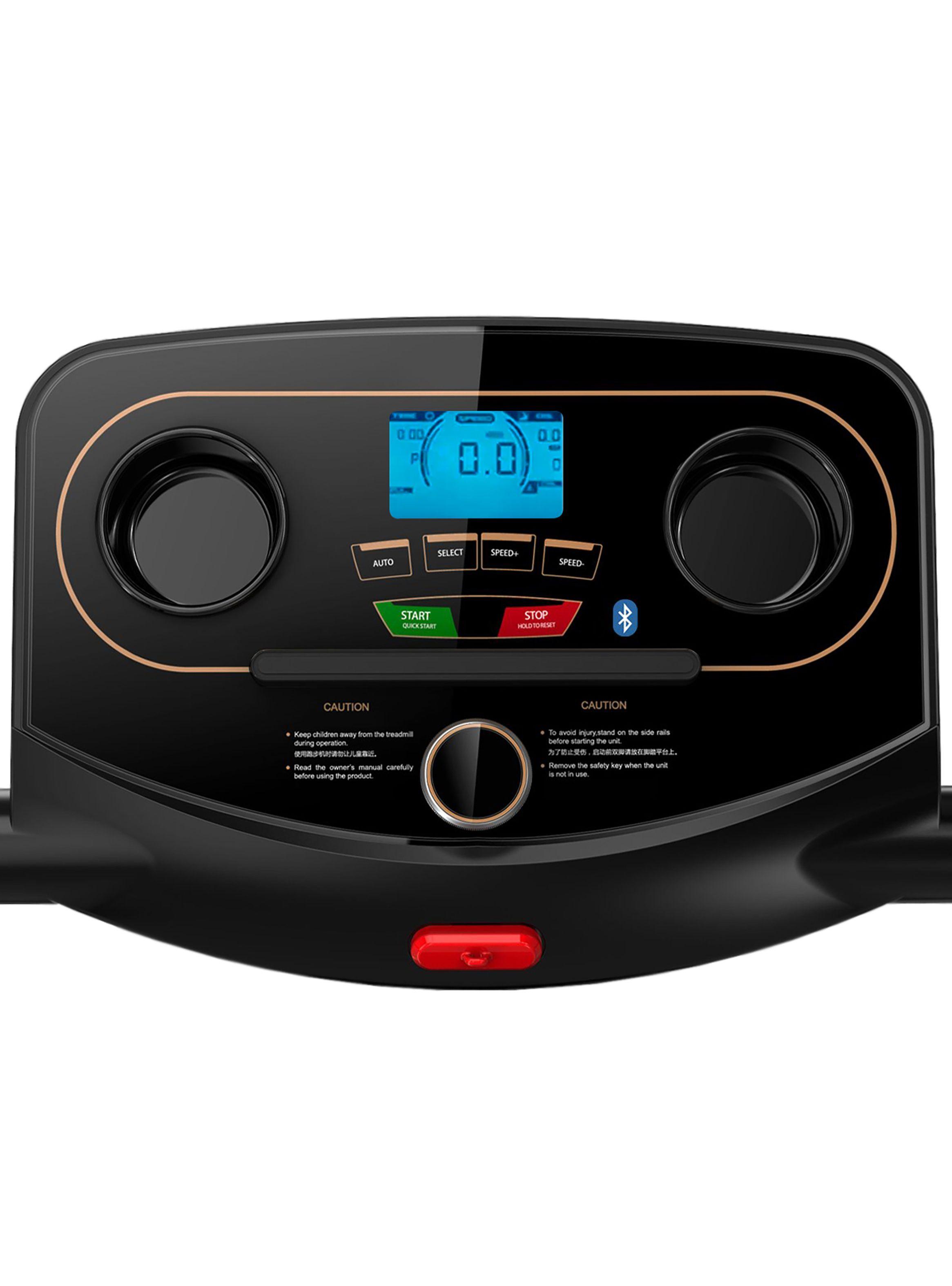 Trotadora Plegable M201 Bluetooth Negro-4