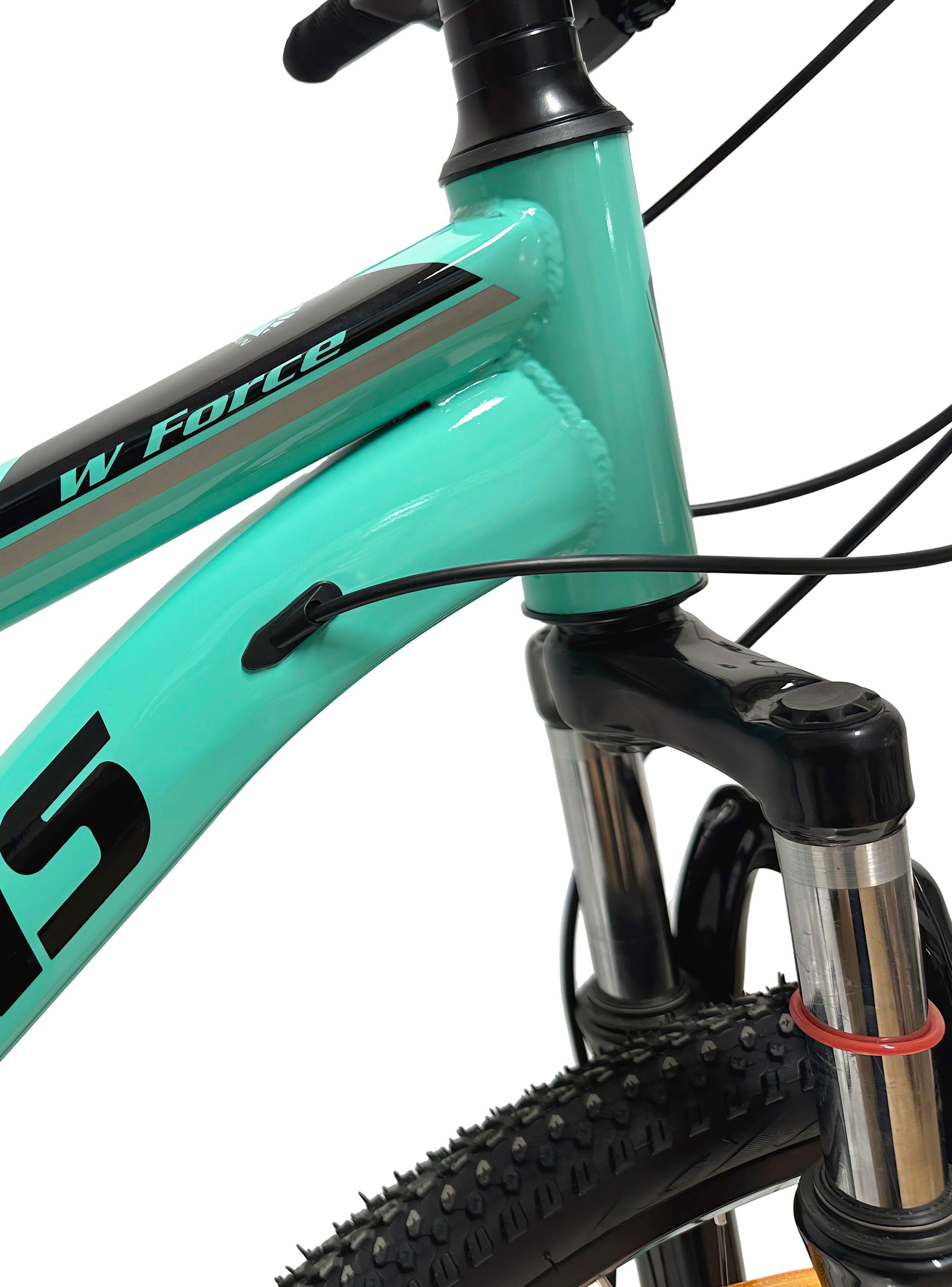 Bicicleta Mountain Bike W Force 26" Mujer Atletis Turquesa-3
