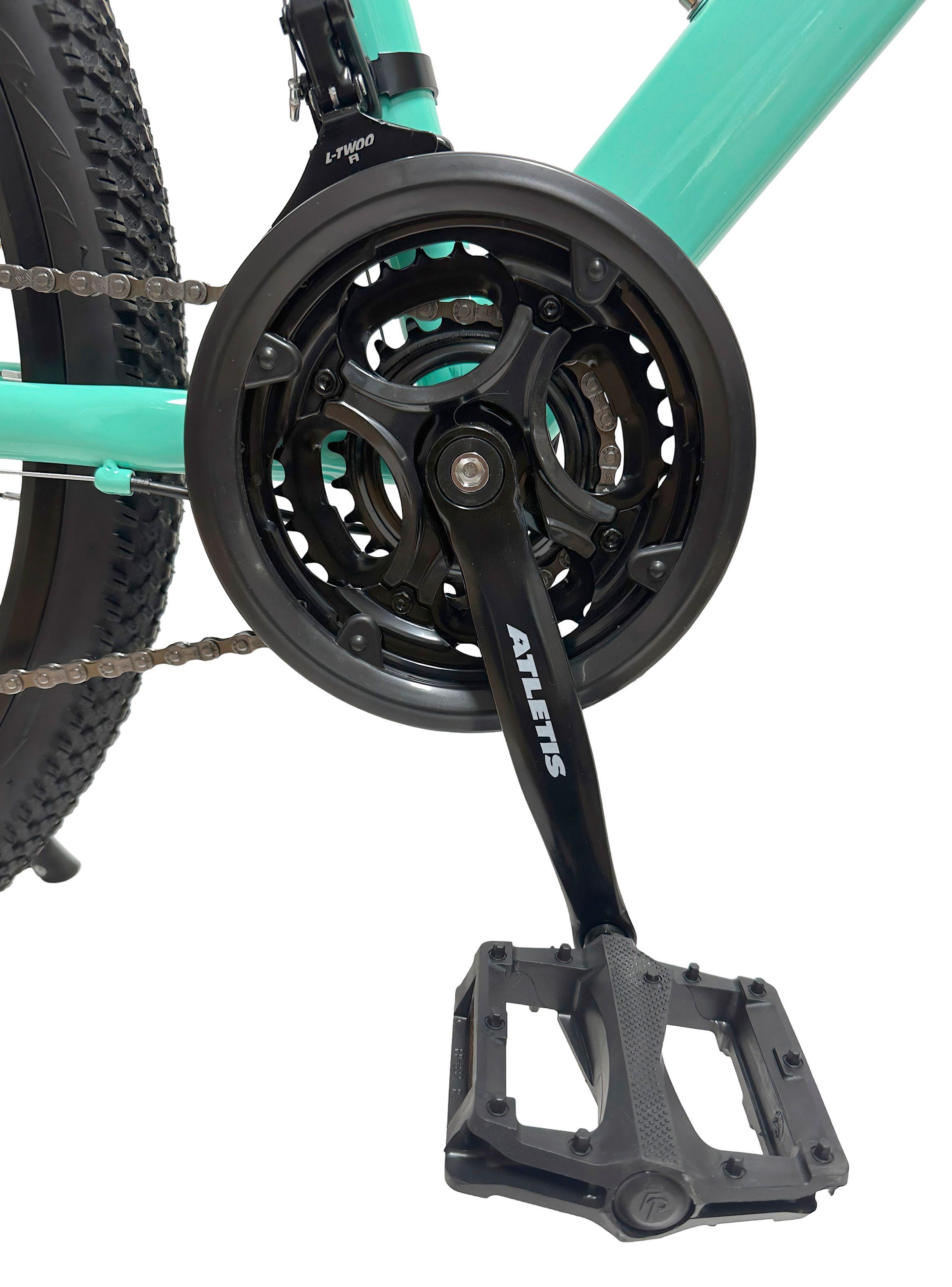 Bicicleta Mountain Bike W Force 26" Mujer Atletis Turquesa-4