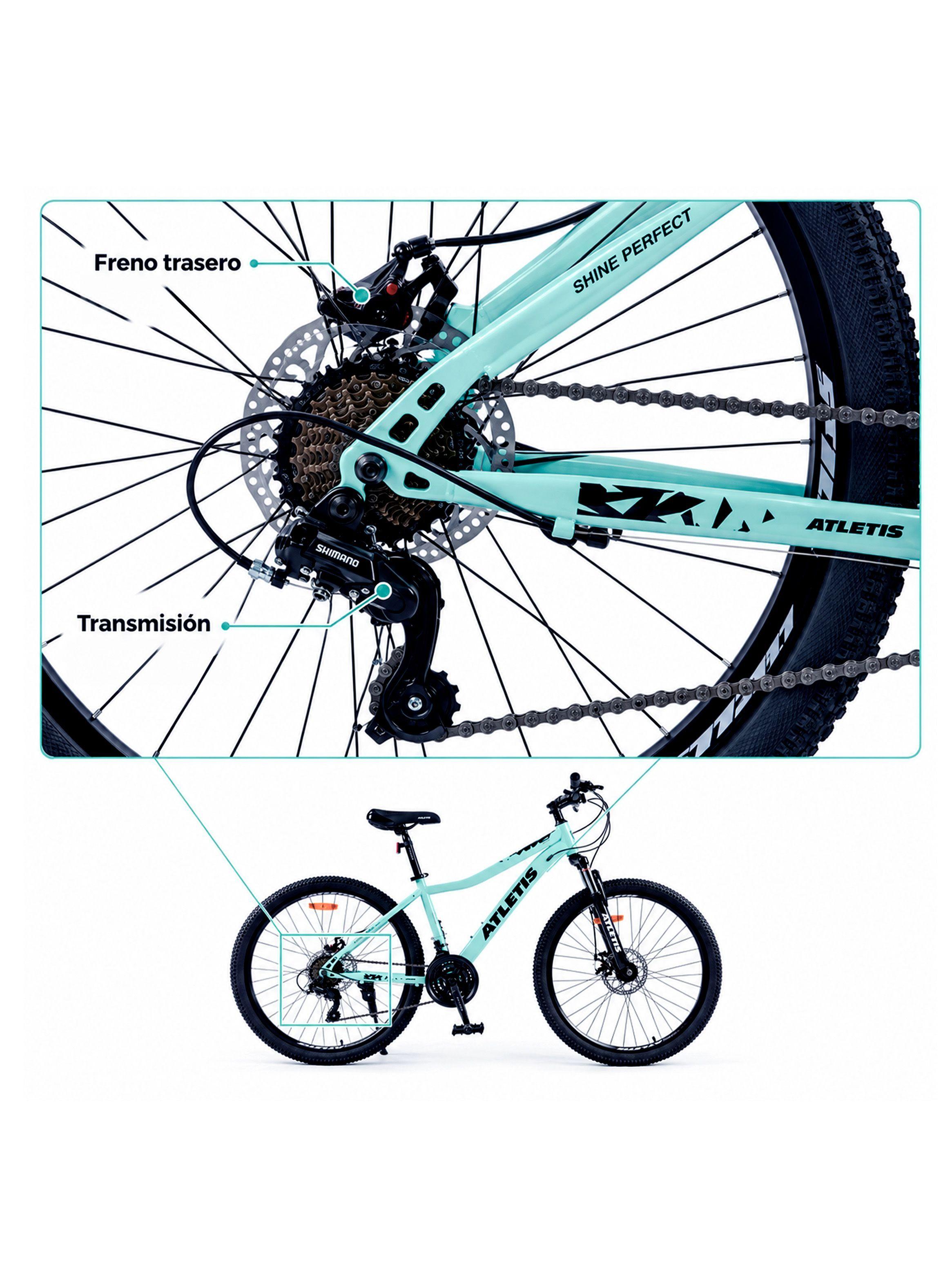 Bicicleta Mountain Bike Aura Aro 26-4