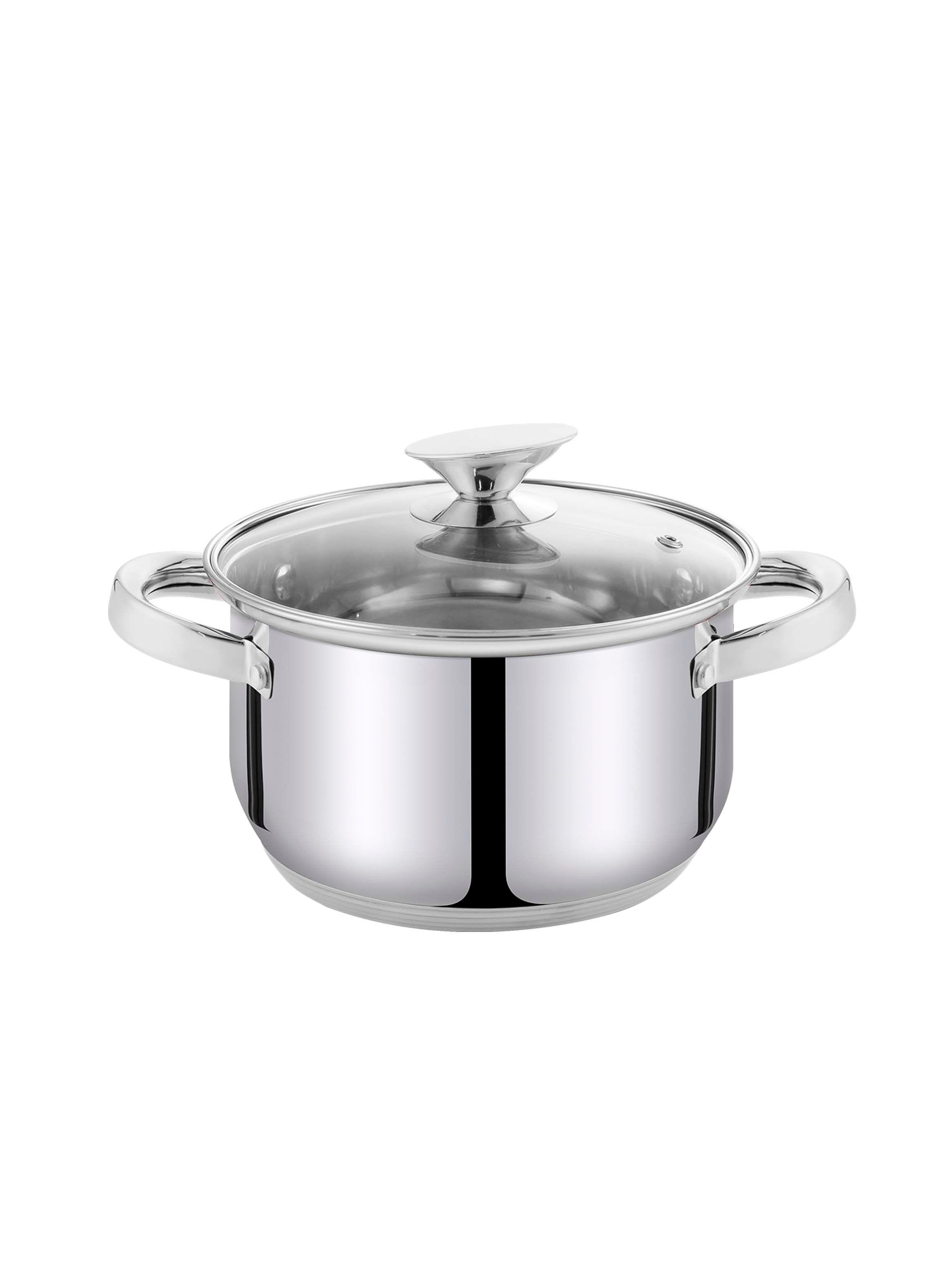 Batería 12 piezas acero inoxidable Clásica-6