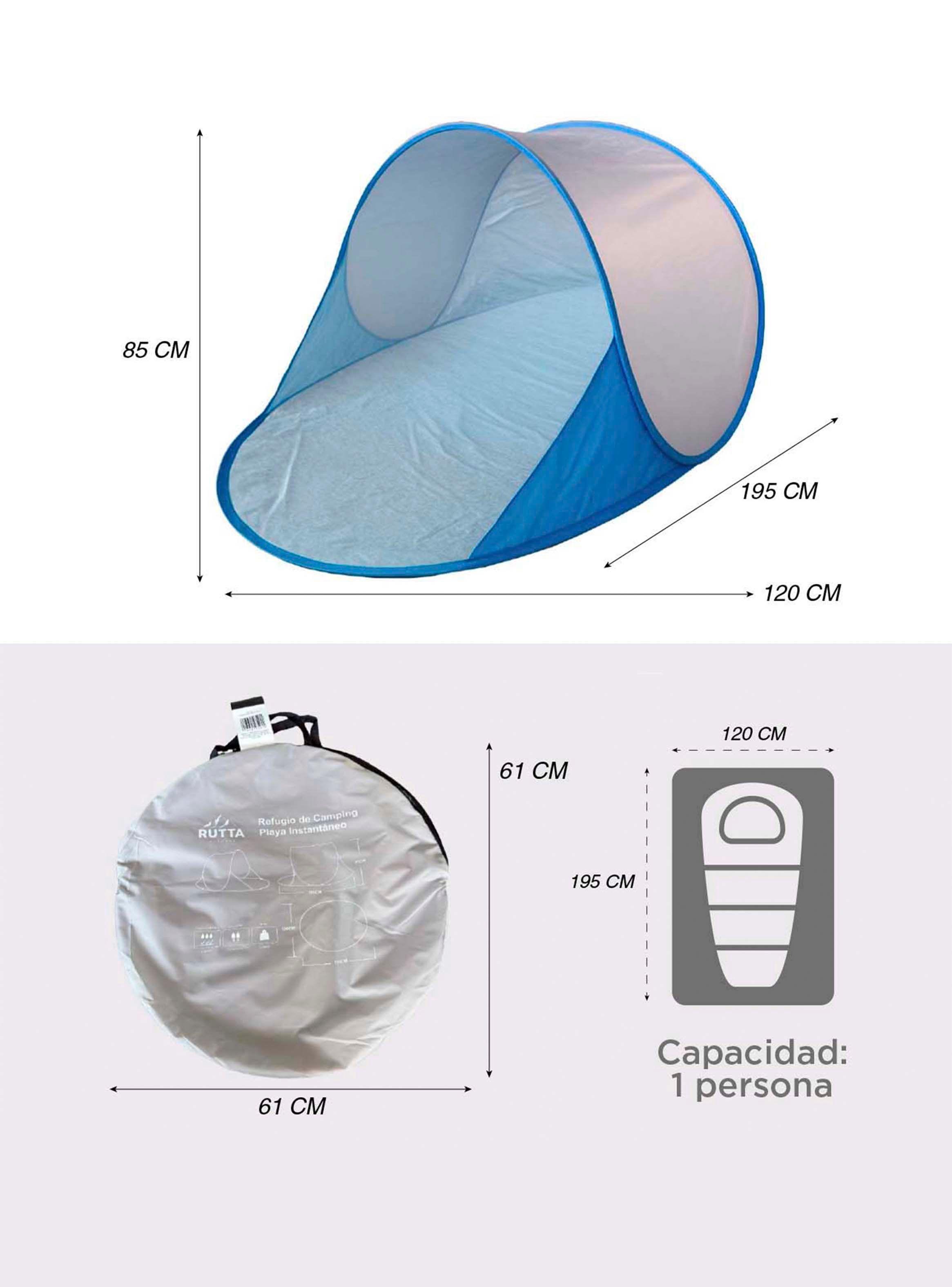 Carpa Playa Camping Instantáneo-3