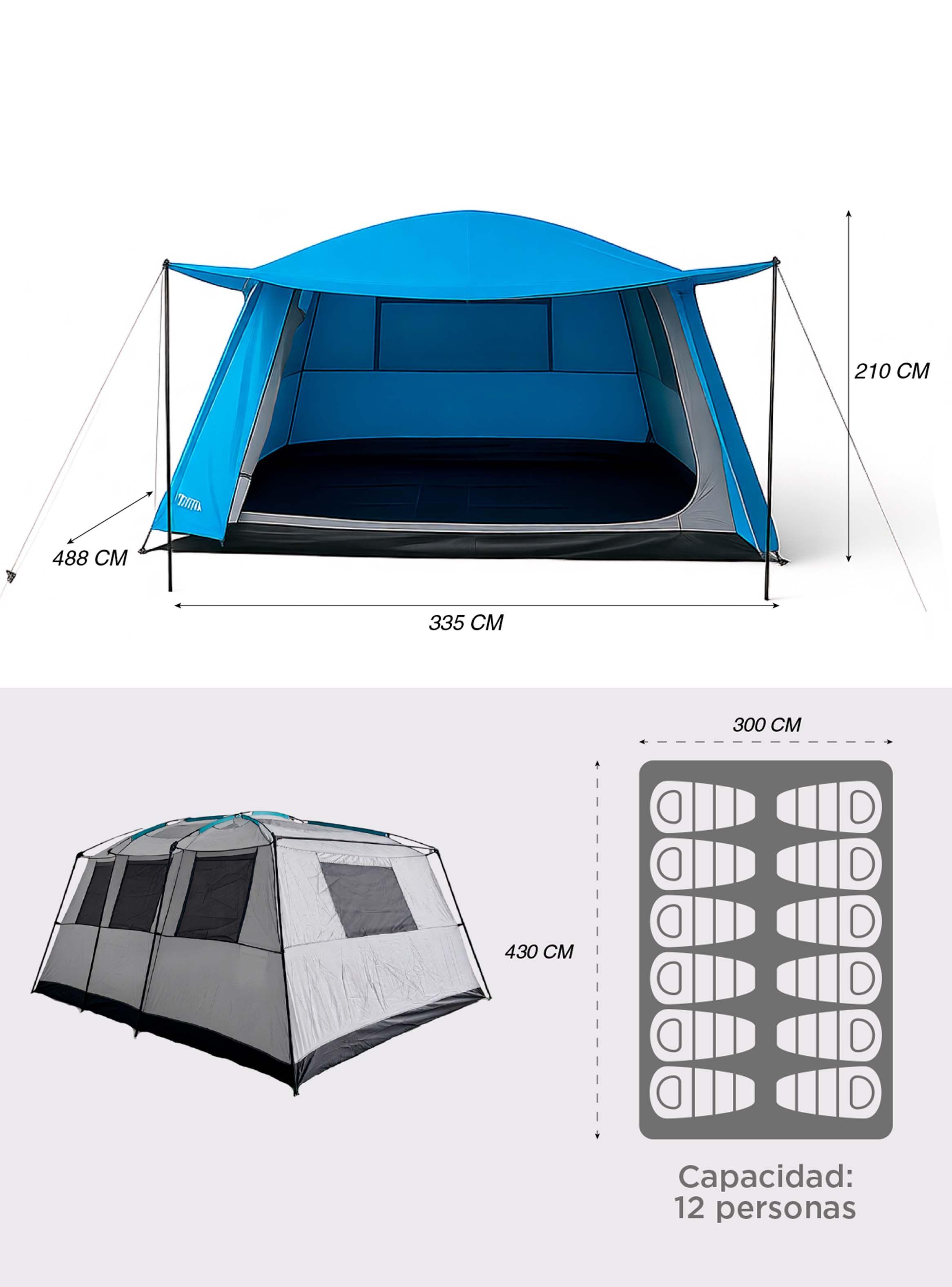 Carpa Camping Yosemite 12 Personas-3