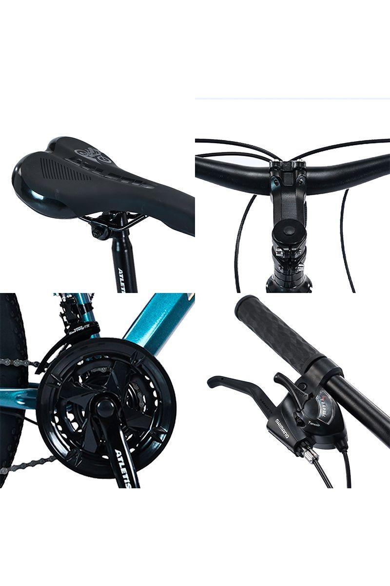 Bicicleta Mountain Bike Striker Aro 27,5" 21 Vel Hombre Azul-3