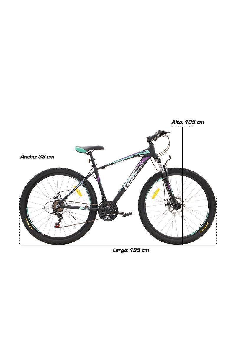 Bicicleta Mountain Bike Aro 29” con 21 Velocidades Gris-0