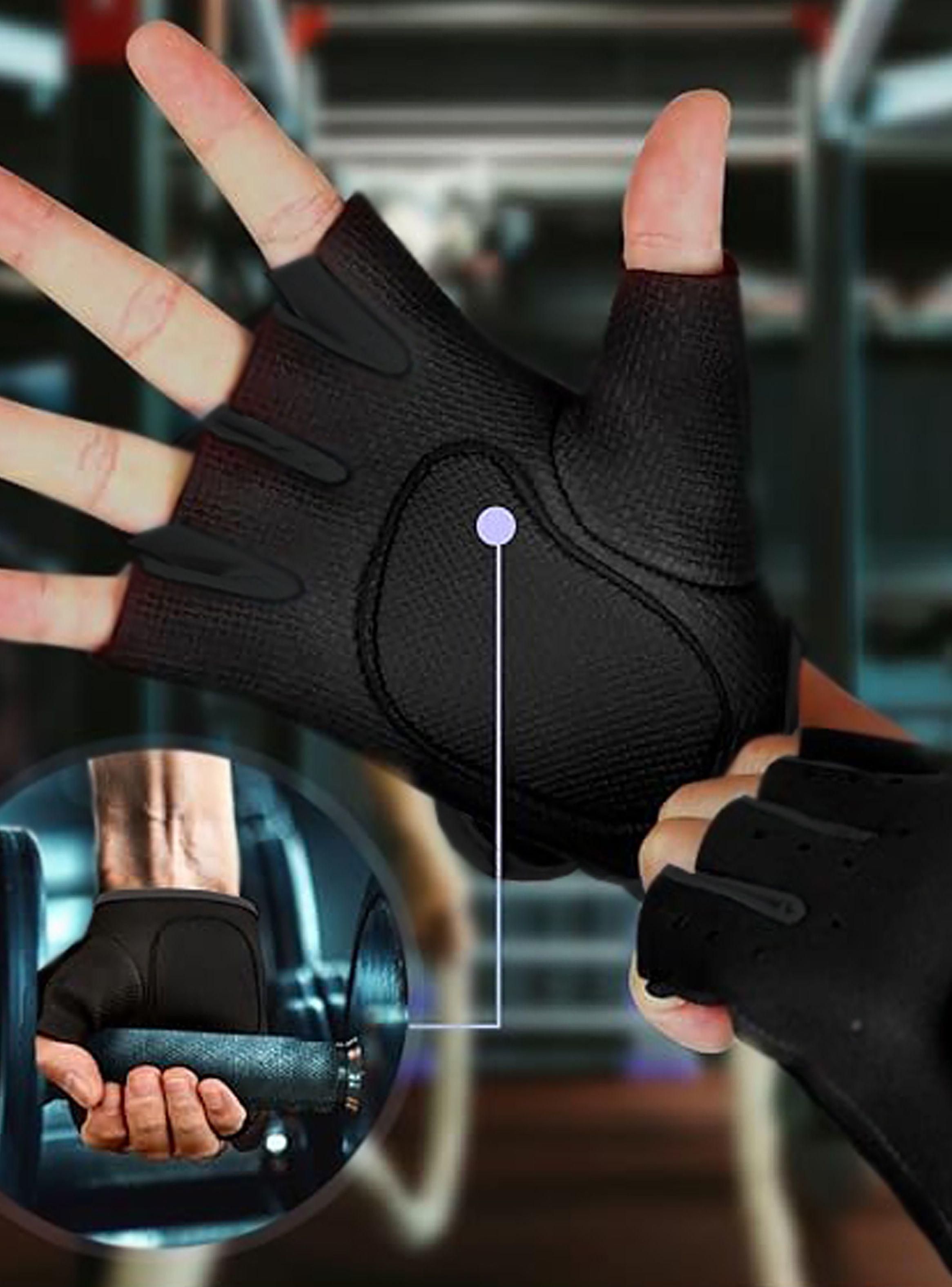 Guante de entrenamiento Atletis con agarre XL Negro-4