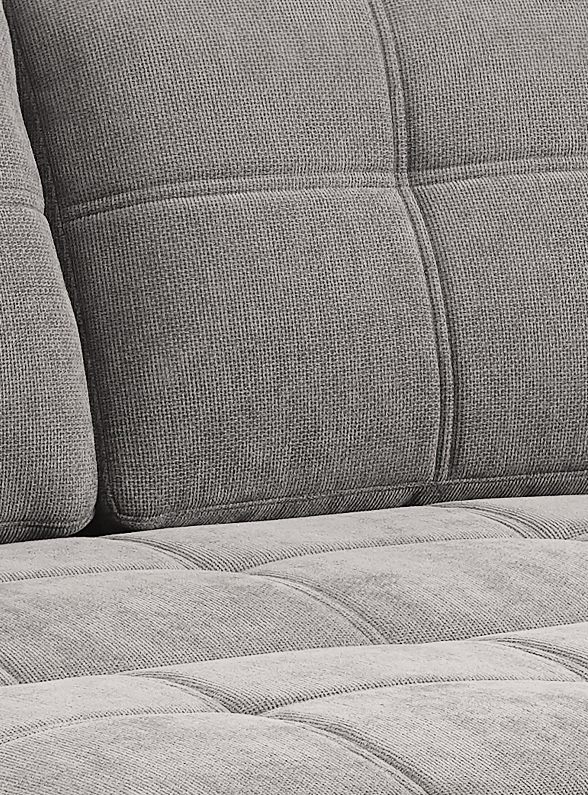 Sofá Cama 3 Cuerpos Gris 216x106x91cm Almacenaje-6