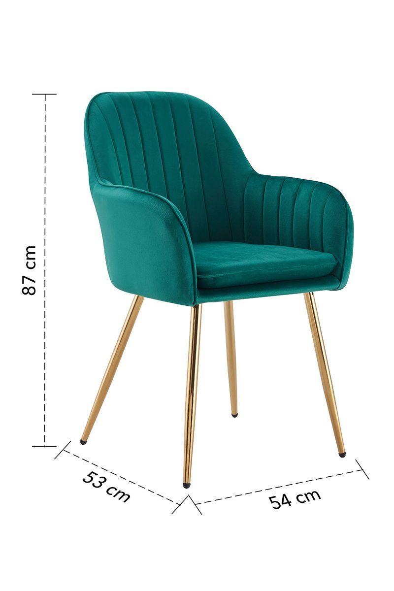 Pack 2 Silla Sitial Alicante Verde-1
