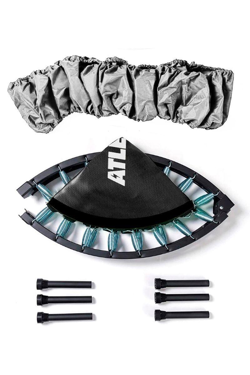 Trampolín 1 Metro Plegable Fit Cama Elástica Gris-3