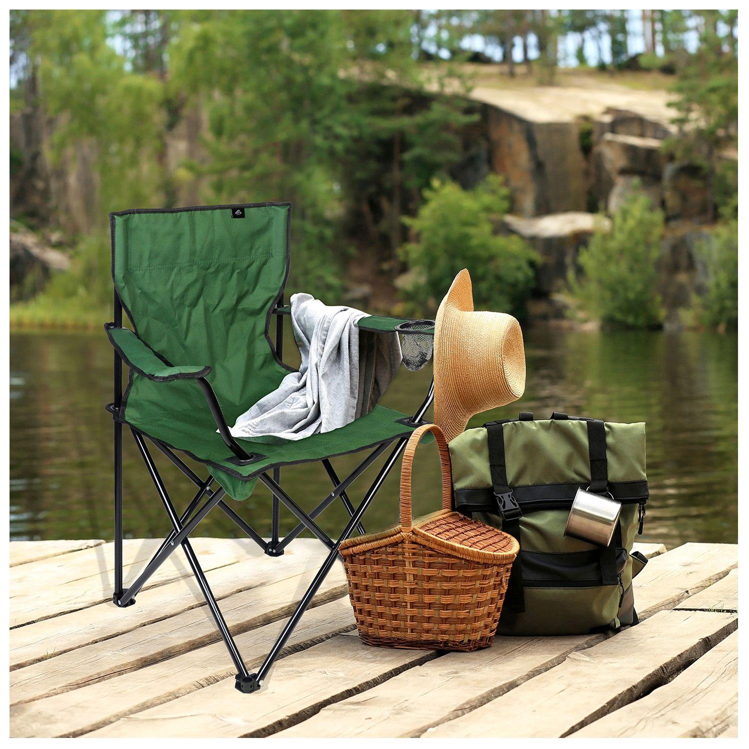Silla Plegable Camping Verde-1