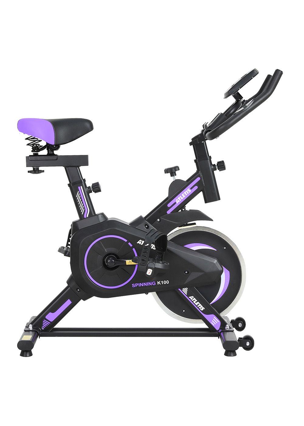 Bicicleta Spinning K100 Lite Morado-1