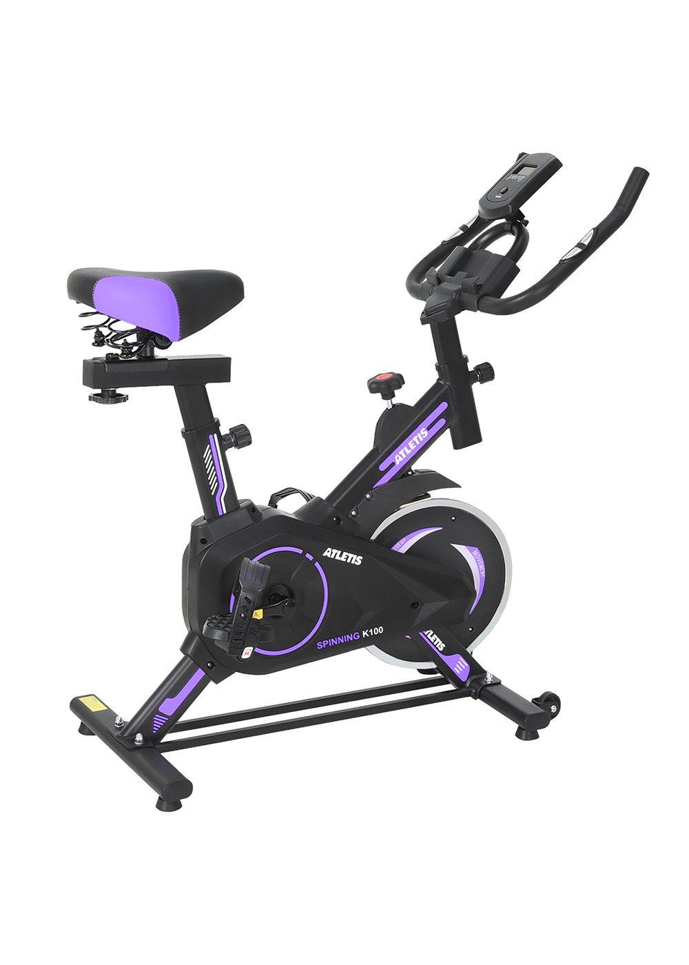 Bicicleta Spinning K100 Lite Morado-2