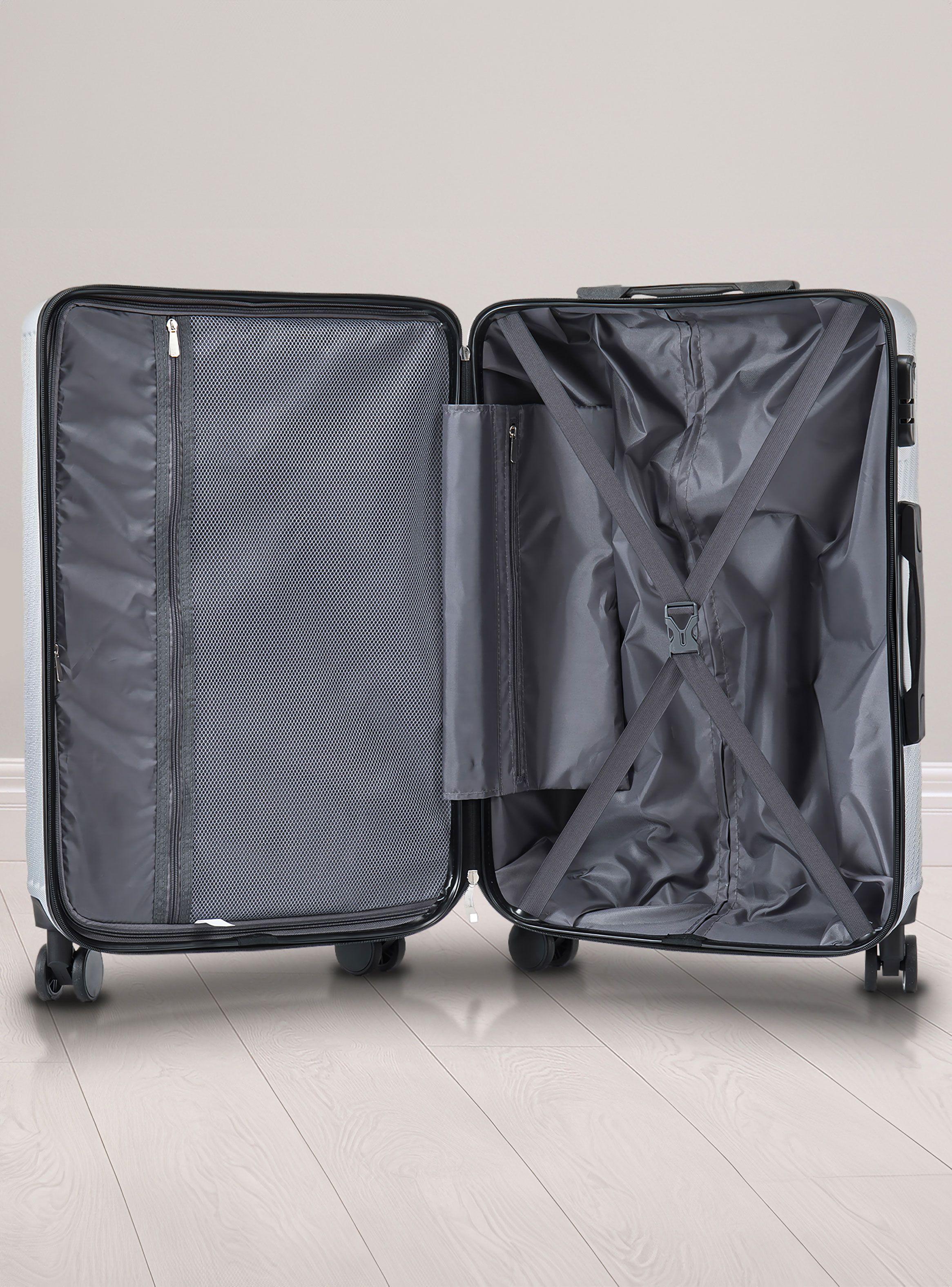 Set de Maletas Rígidas  MILAN S-M-L  Gris-4